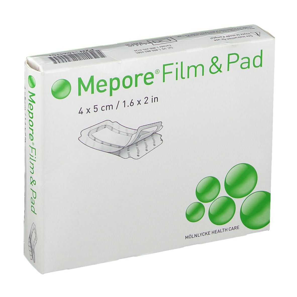 Mepore® Film & Pad 4 x 5 cm
