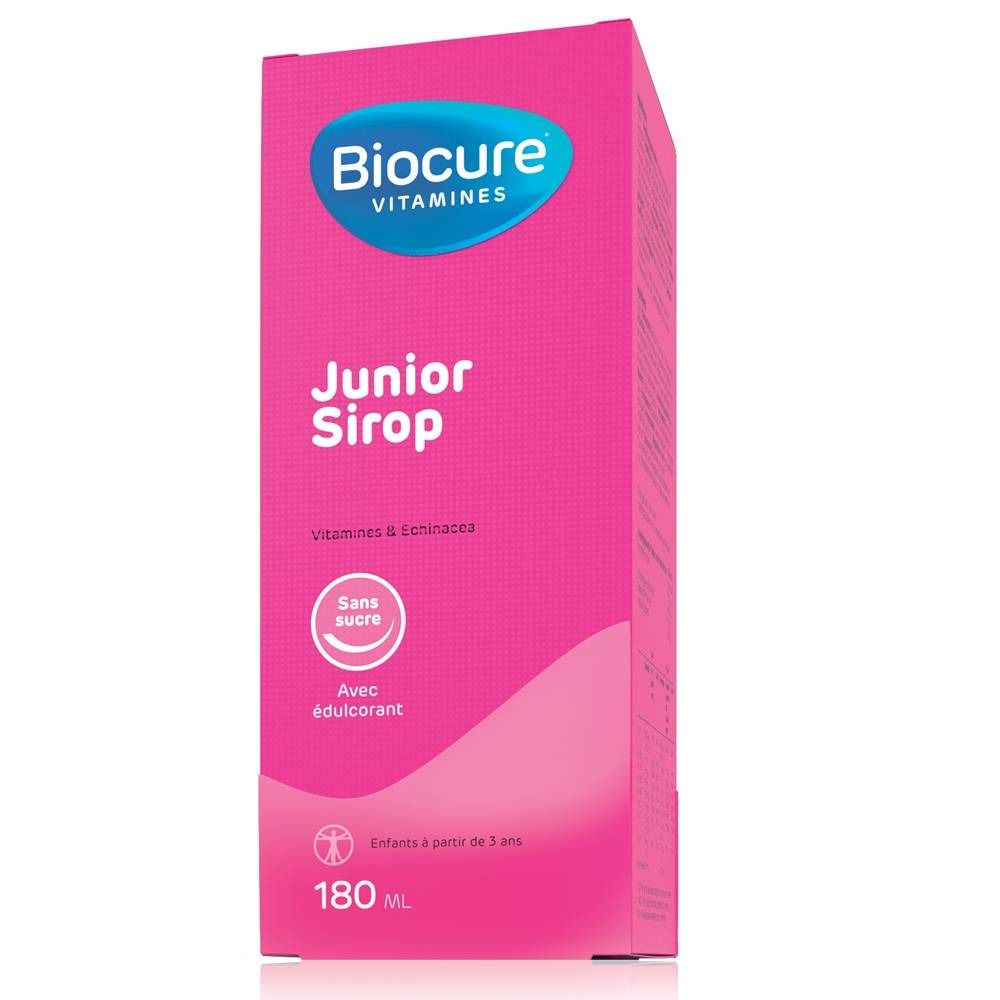 Biocure® Junior Sirop Sans Sucre