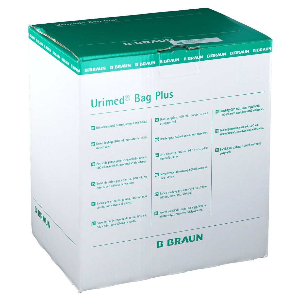 Urimed® Bag plus Poche de jambe à urine 500 ml non stérile