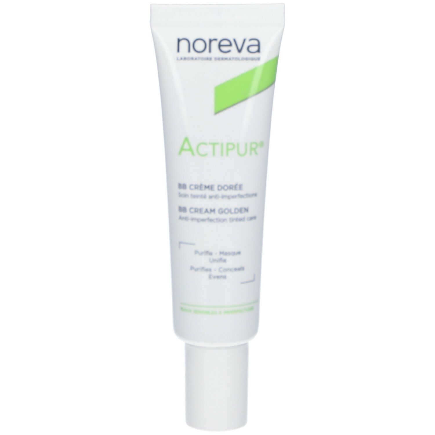 noreva Laboratoires Actipur® BB Crème anti-imperfections teintée dorée