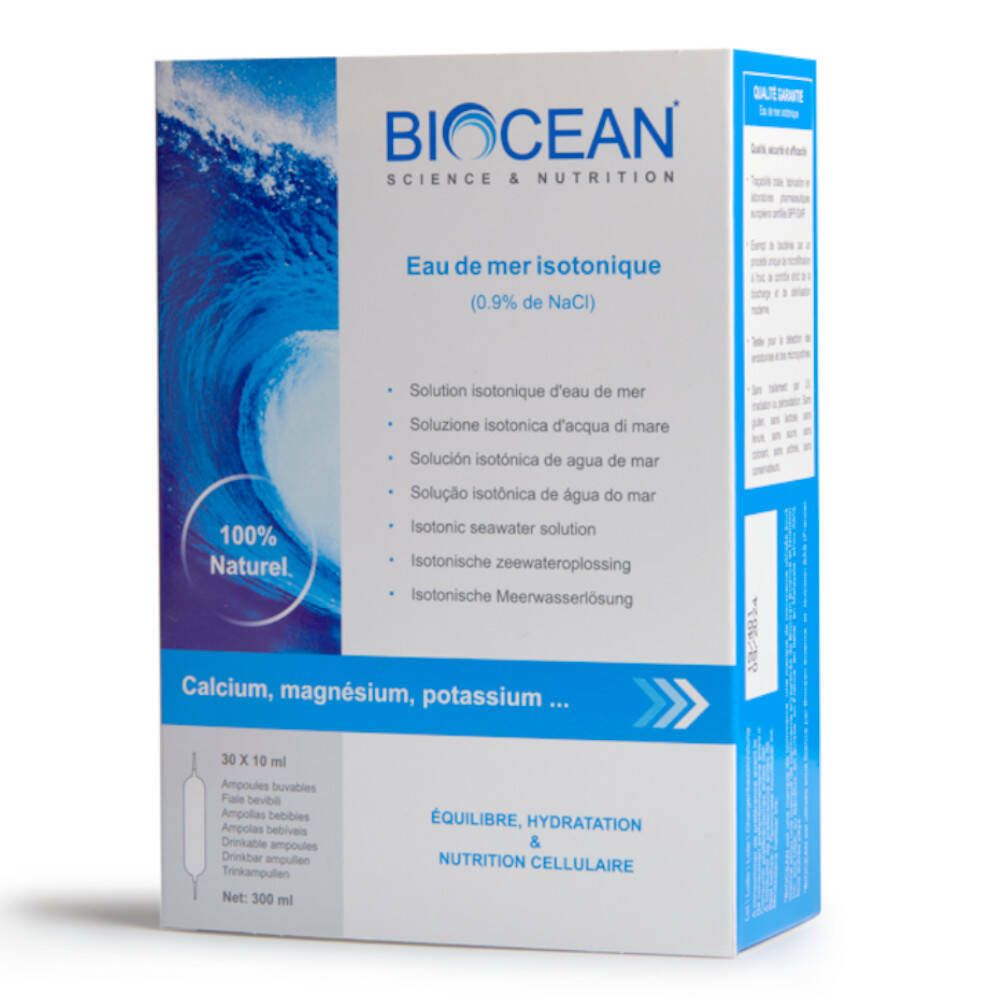 BiOcean® Isotonic Eau de Mer Hypertonique