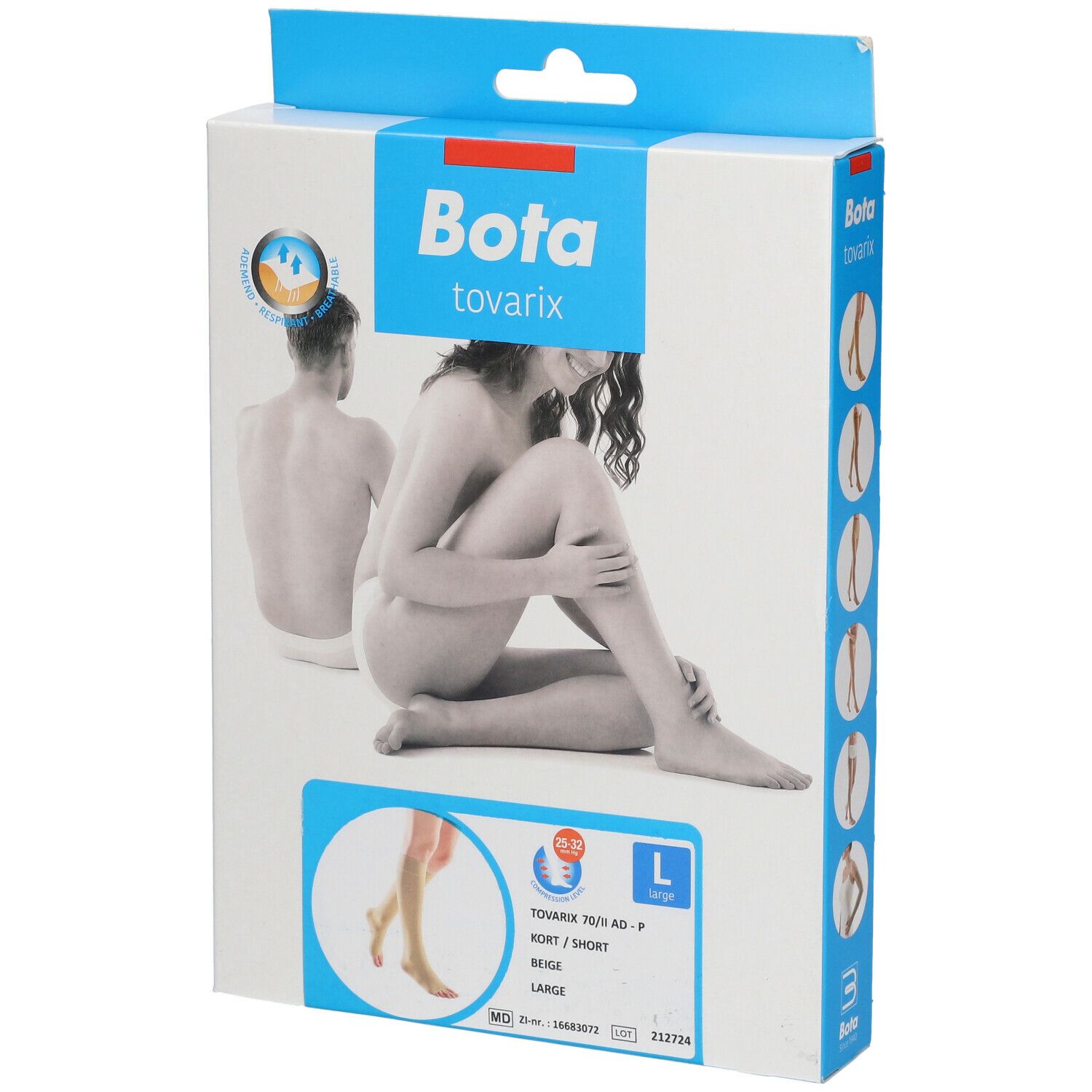 Bota Tovarix 70/Ii Bas jarret AD -P Court Beige Large