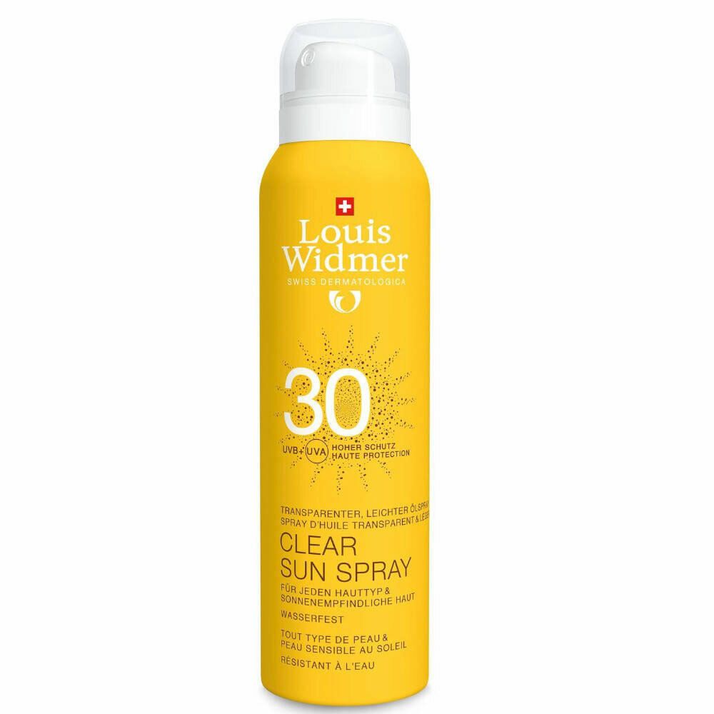 Louis Widmer Clear Sun Spray 30 sans parfum