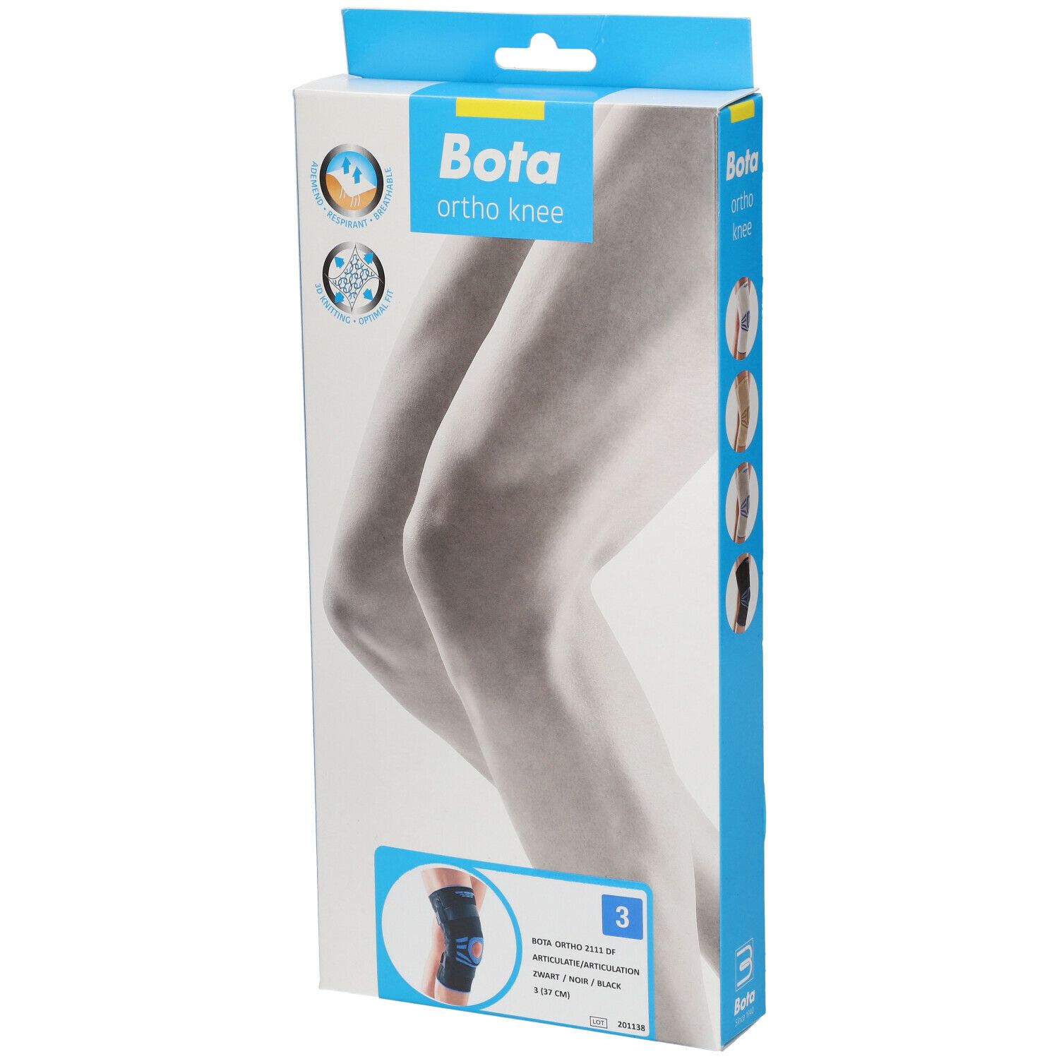 Bota Ortho DF 2111 + Articulation Noir Taille 3