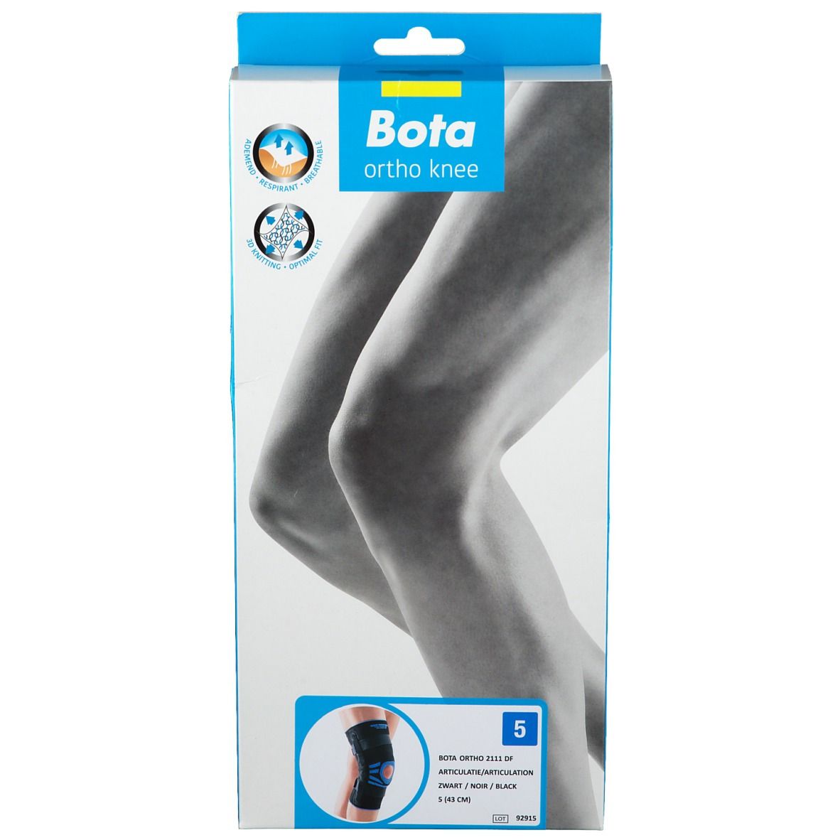 Bota Ortho DF 2111 + Articulation Noir Taille 5