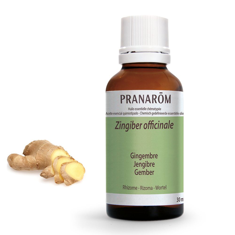 Pranarôm Gingembre Huile Essentielle Bio