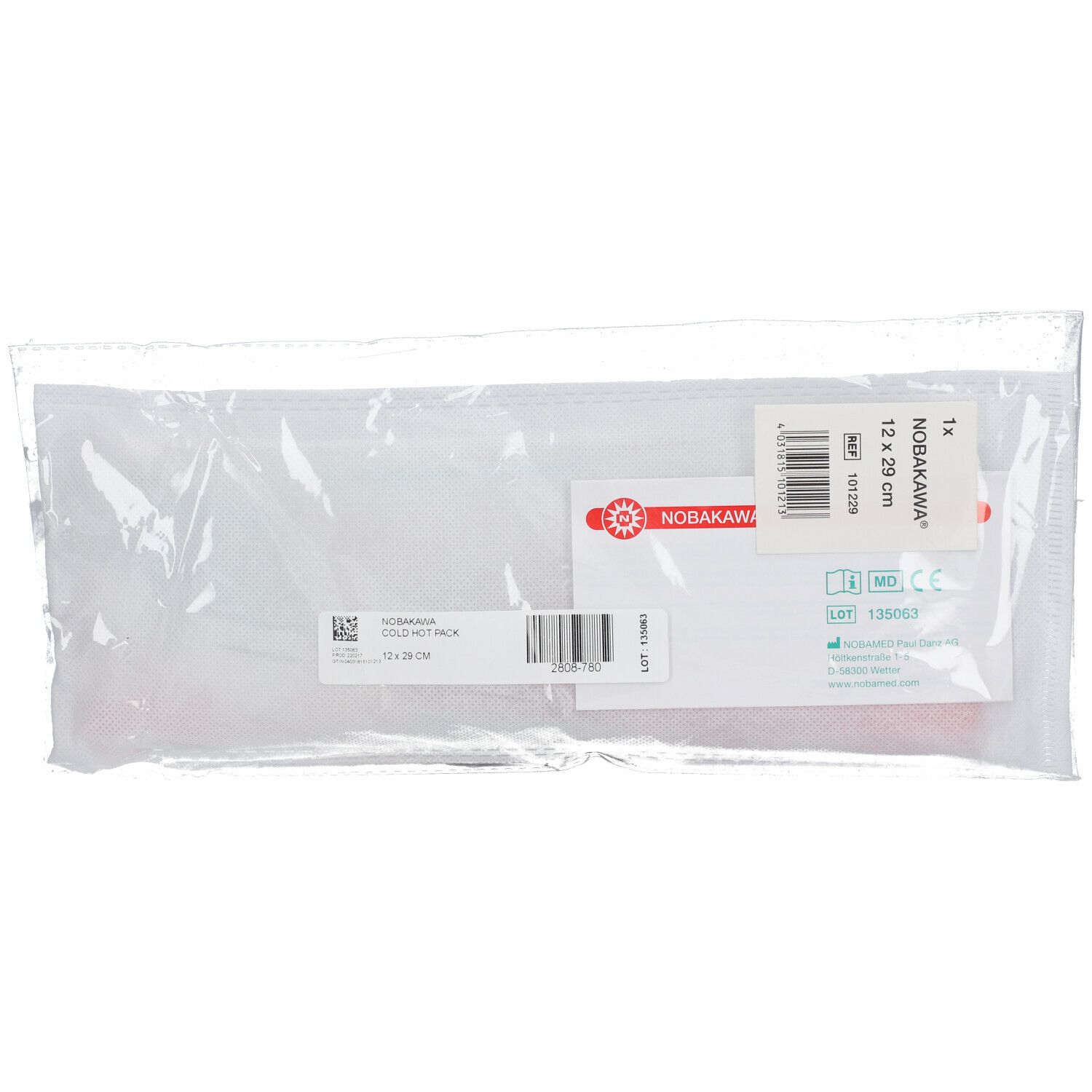 Noba Nobakawa® Compresse chaud / froid 12 x 29 cm