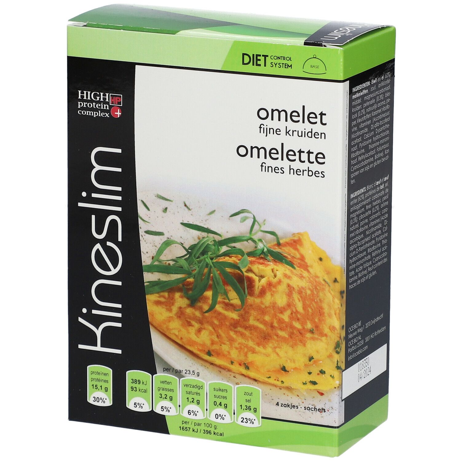 Kineslim Omelette aux fines herbes