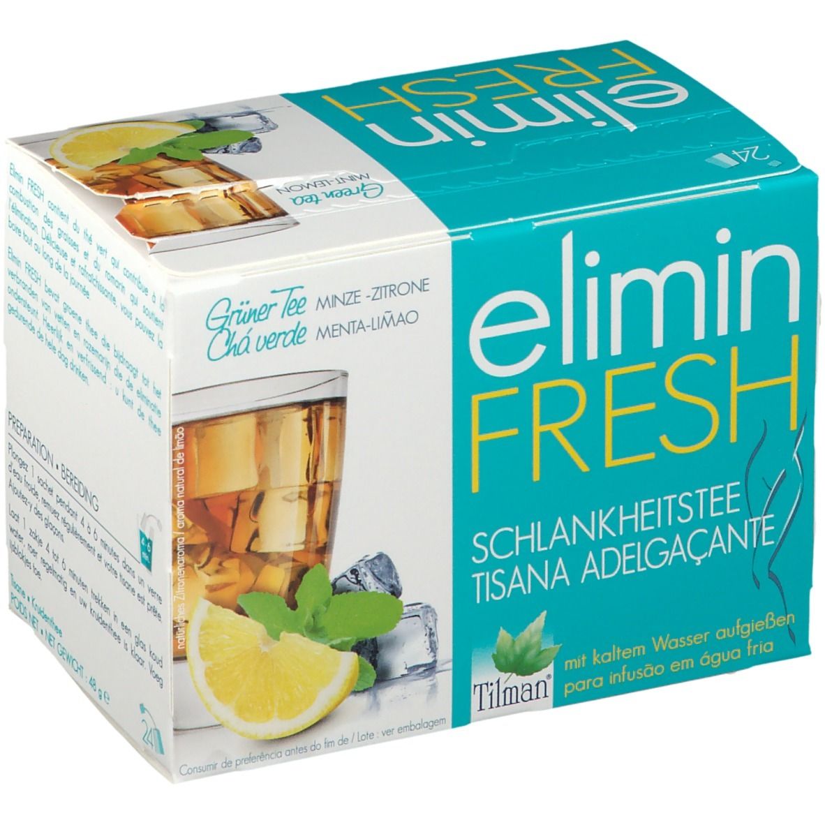 Tilman® elimin Fresh Tisane Minceur Menthe/Citron