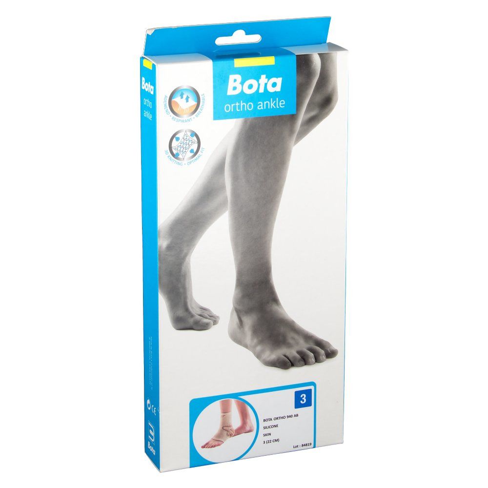 Bota Ortho AB 940 + Bandage silicone pour cheville Gr. 3 beige