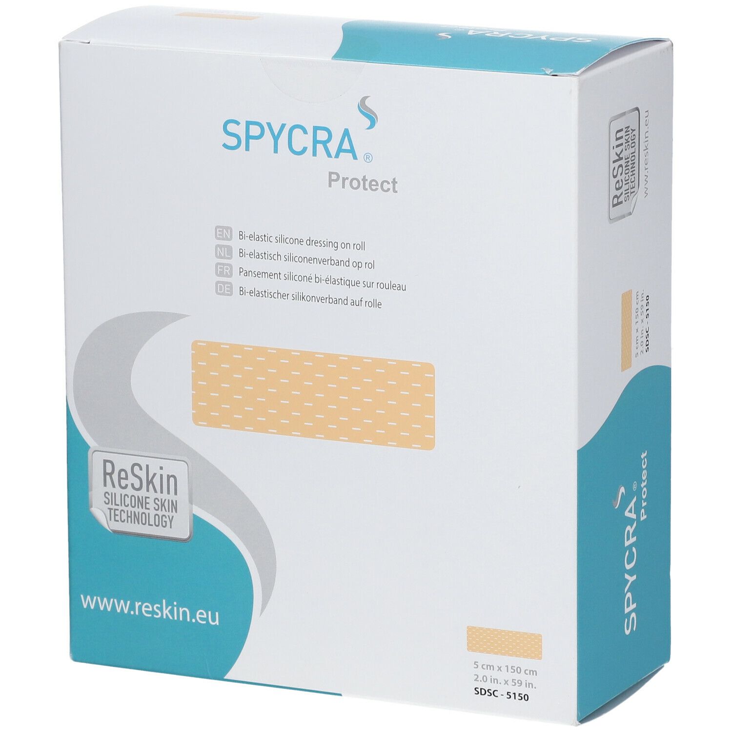 Spycra® Protect Pansement Silicone 5 x 150 cm