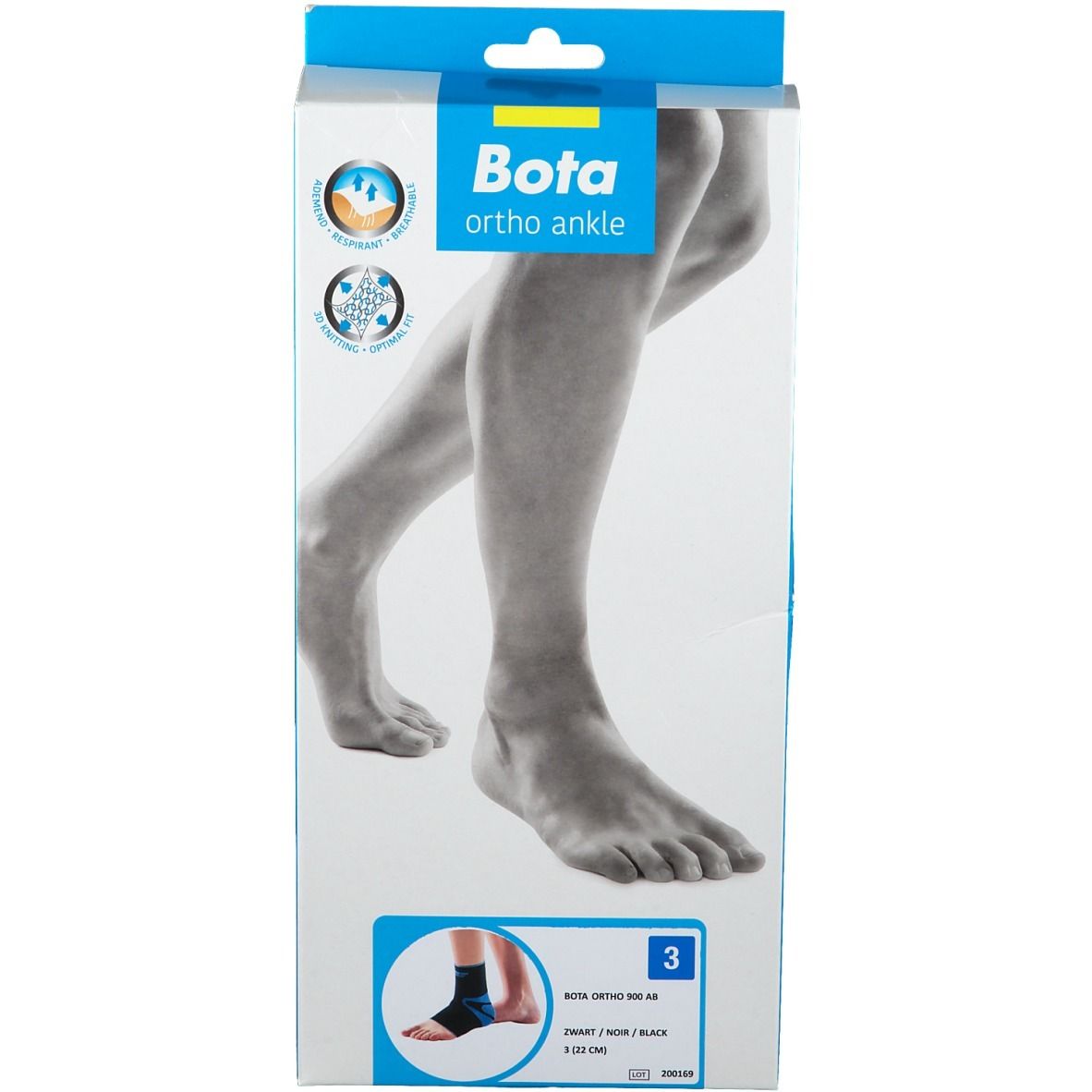 Bota Ortho AB 900 Noir Taille 3