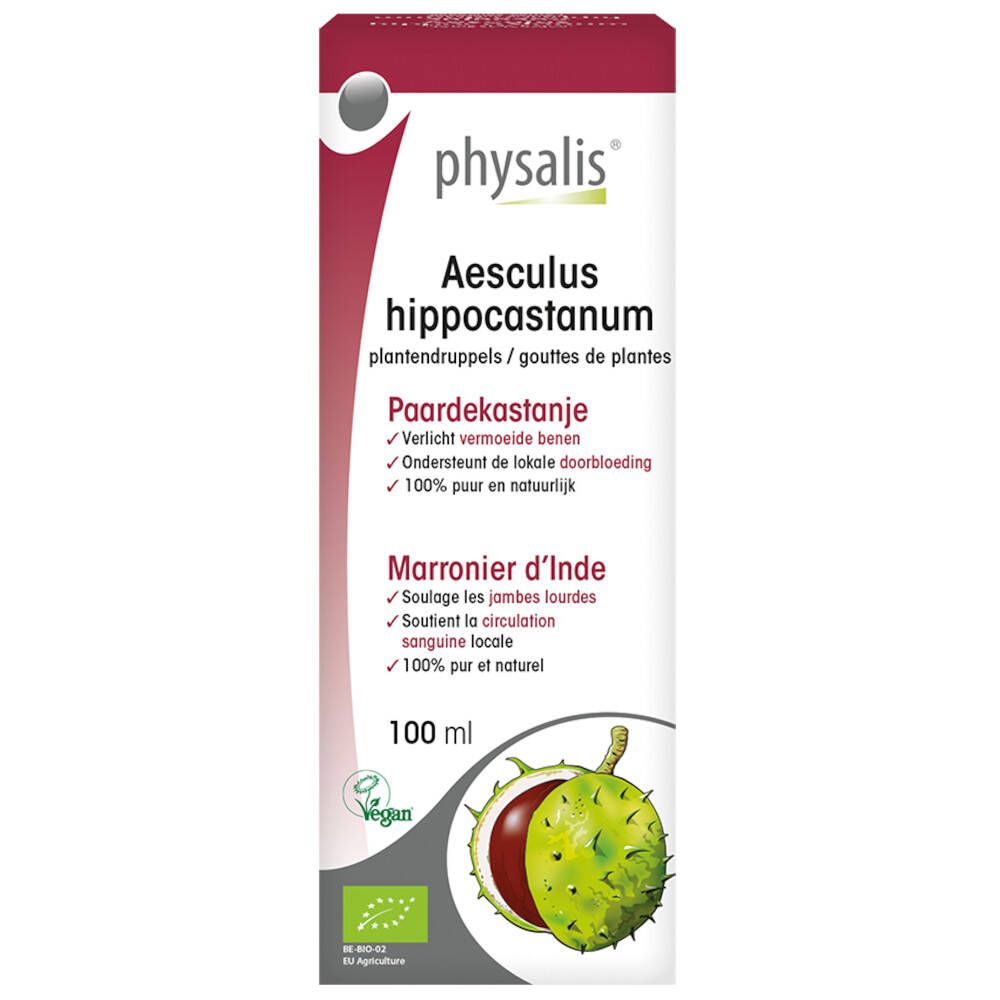 physalis® Aesculus Hippocastanum Gouttes de Plantes Bio