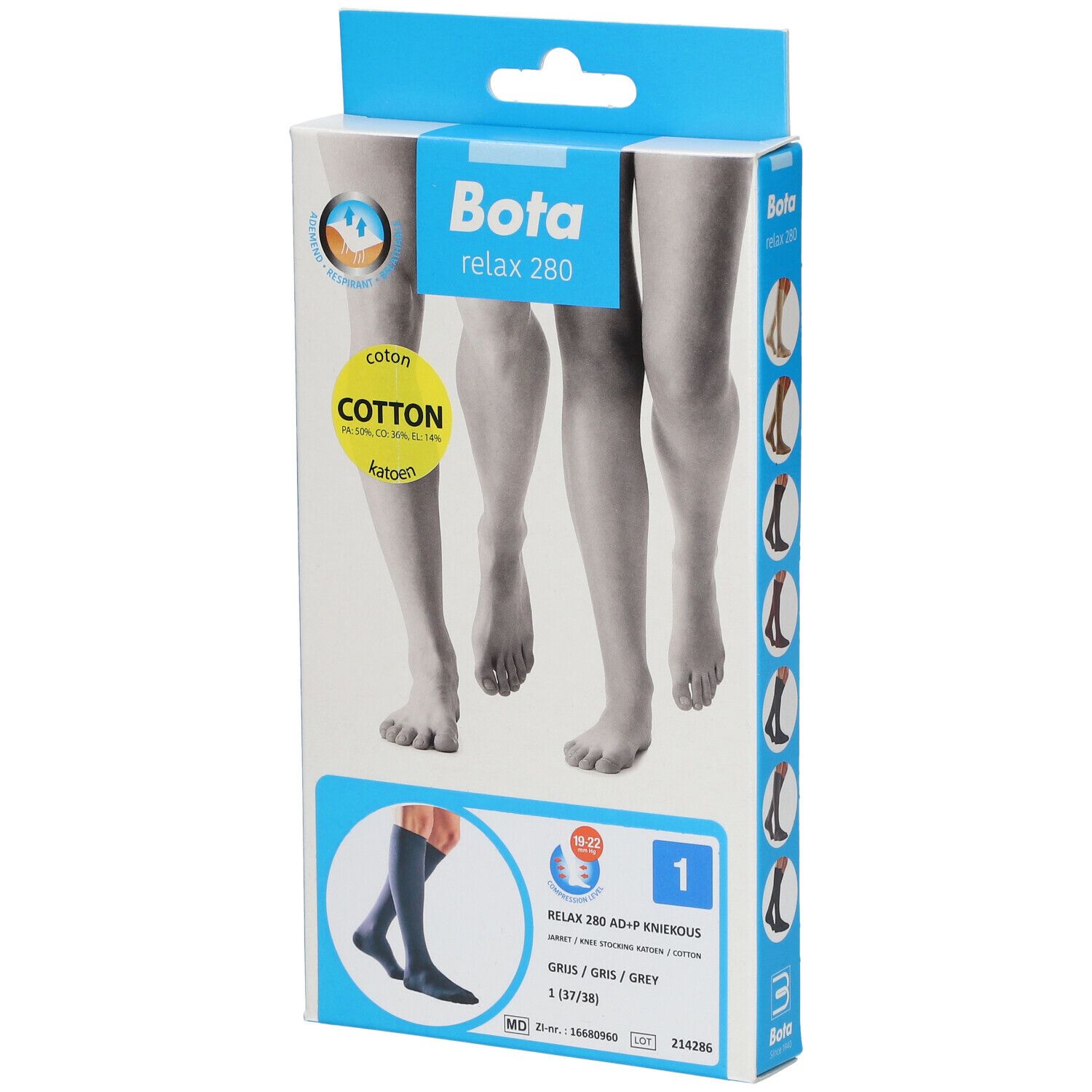 Bota Relax 280 AD +P Gris Taille 1