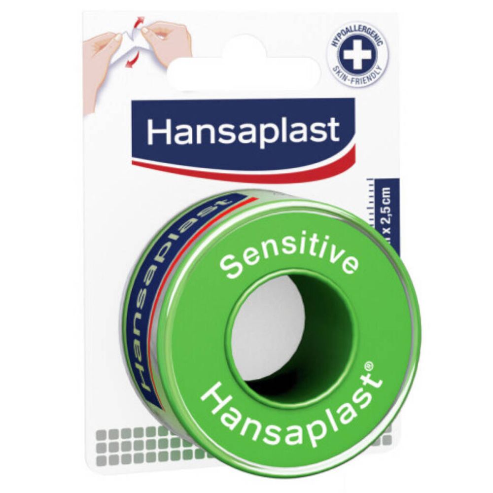 Hansaplast MED Sparadrap Sensitive 2,5 cm x 5 m