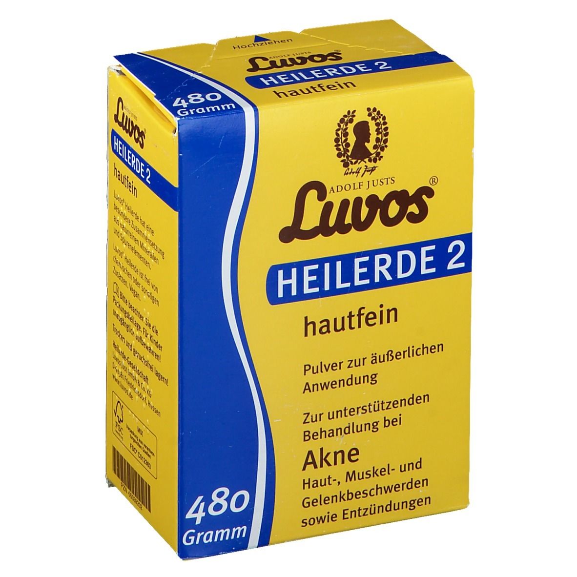 Luvos® Argile médicinale 2 Acné