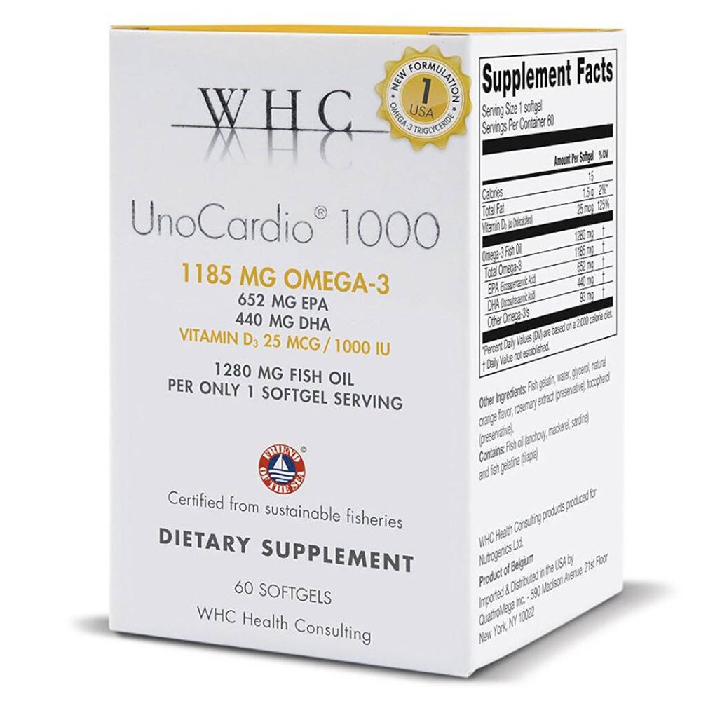 WHC Unocardio® 1000 + Vit D 1000