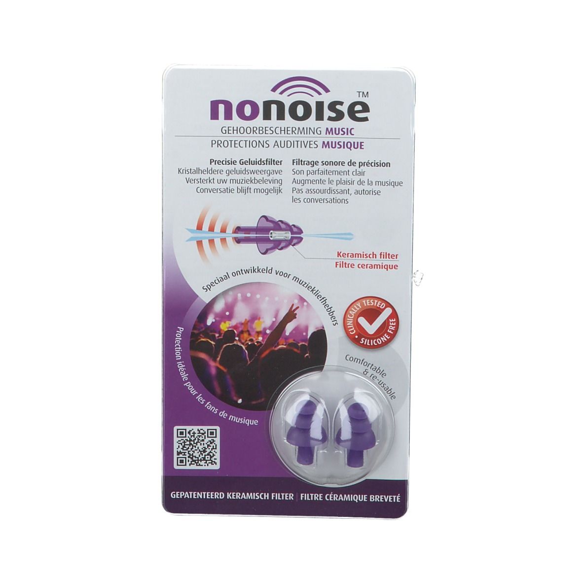 NoNoise™ Protection Auditive Musique