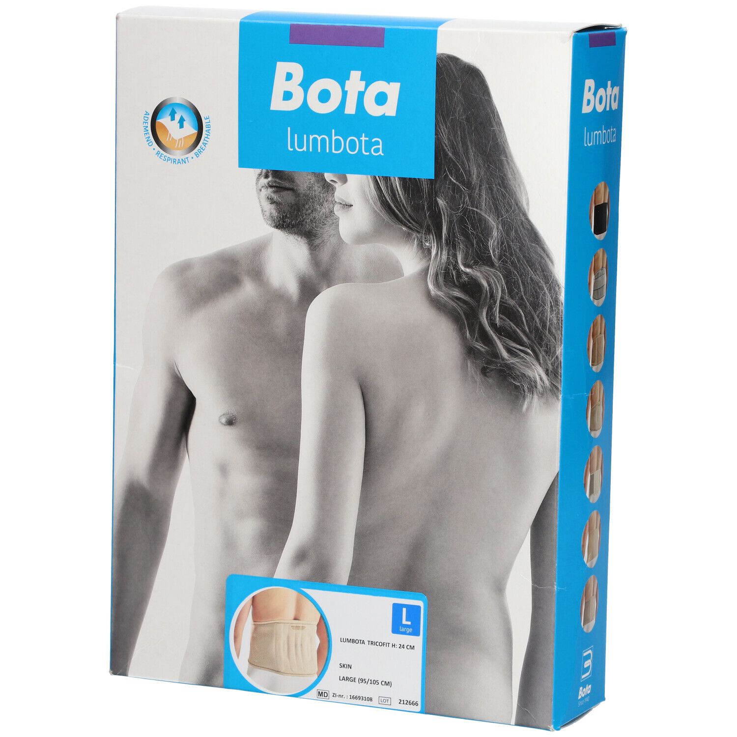 Bota Lumbota Tricofit Skin H: 24 cm Taille L