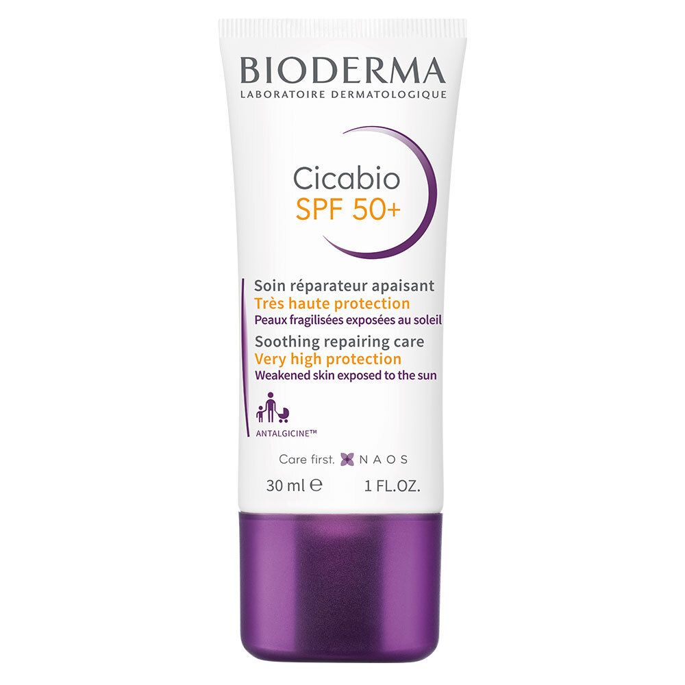 Bioderma Cicabio Crème Réparatrice Apaisante SPF 50+