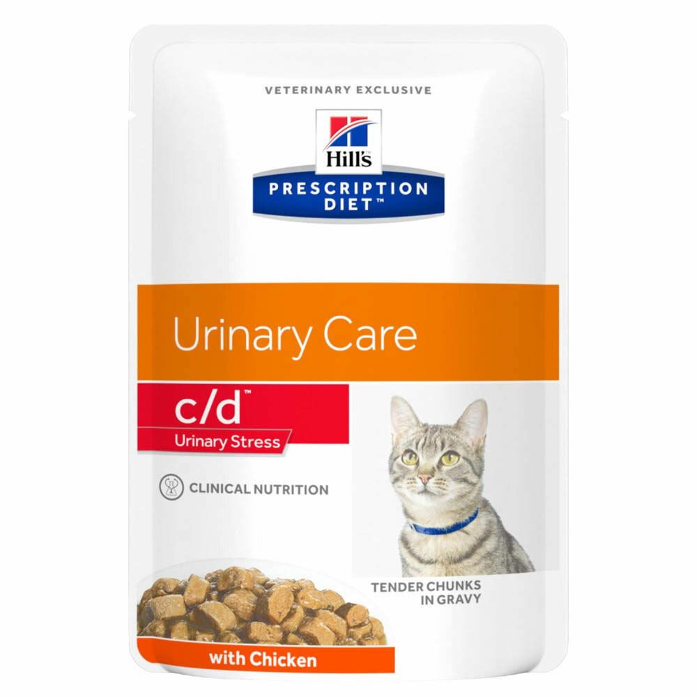 Hill's Prescription Diet™ c/d Urinary Stress Aliment pour chat au poulet