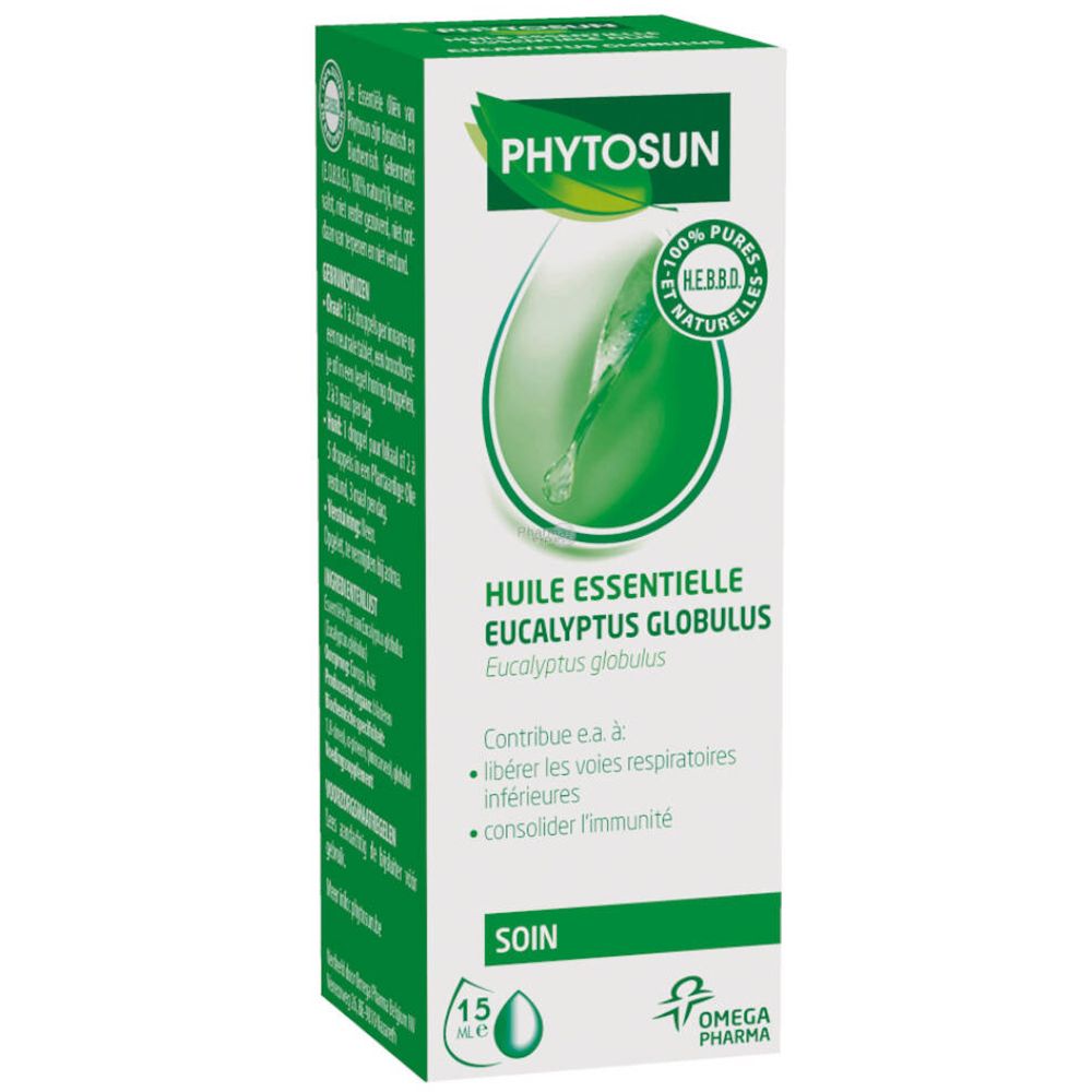 Phytosun Aroms Eucalyptus Globulus Huile essentielle Bio