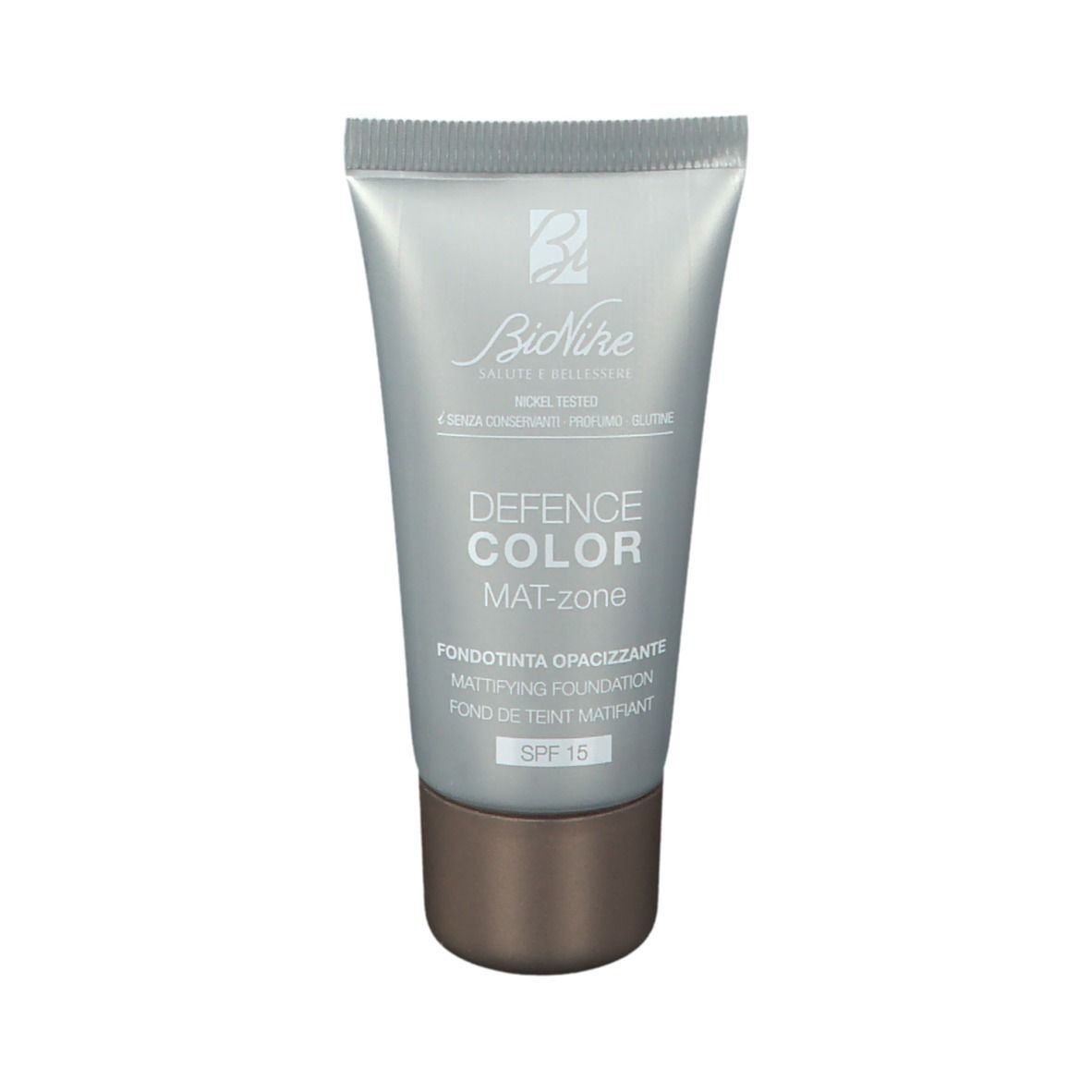 BioNike Defence Color MAT-zone Fond de teint matifiant Spf15 404 Miel