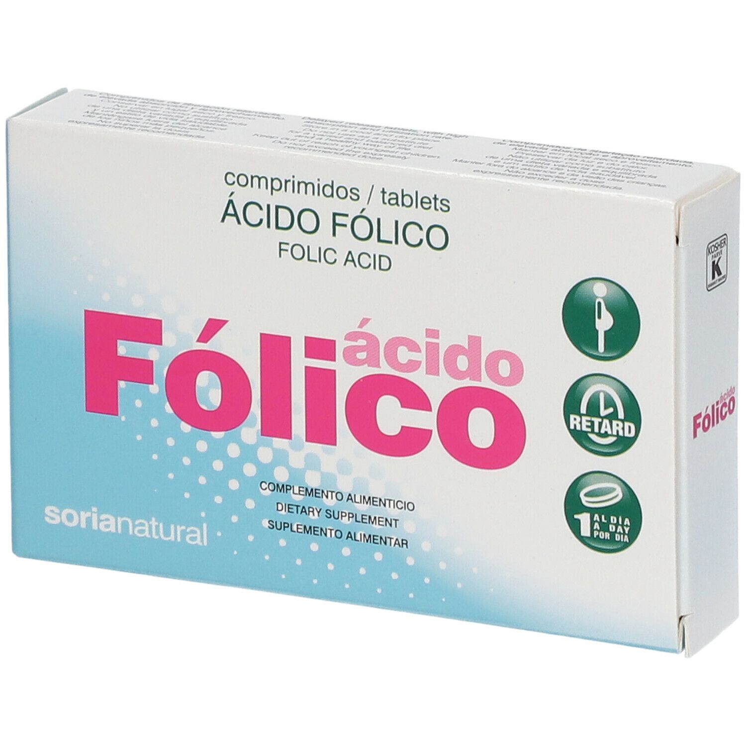 Soria Natural® Acide Folique Retard