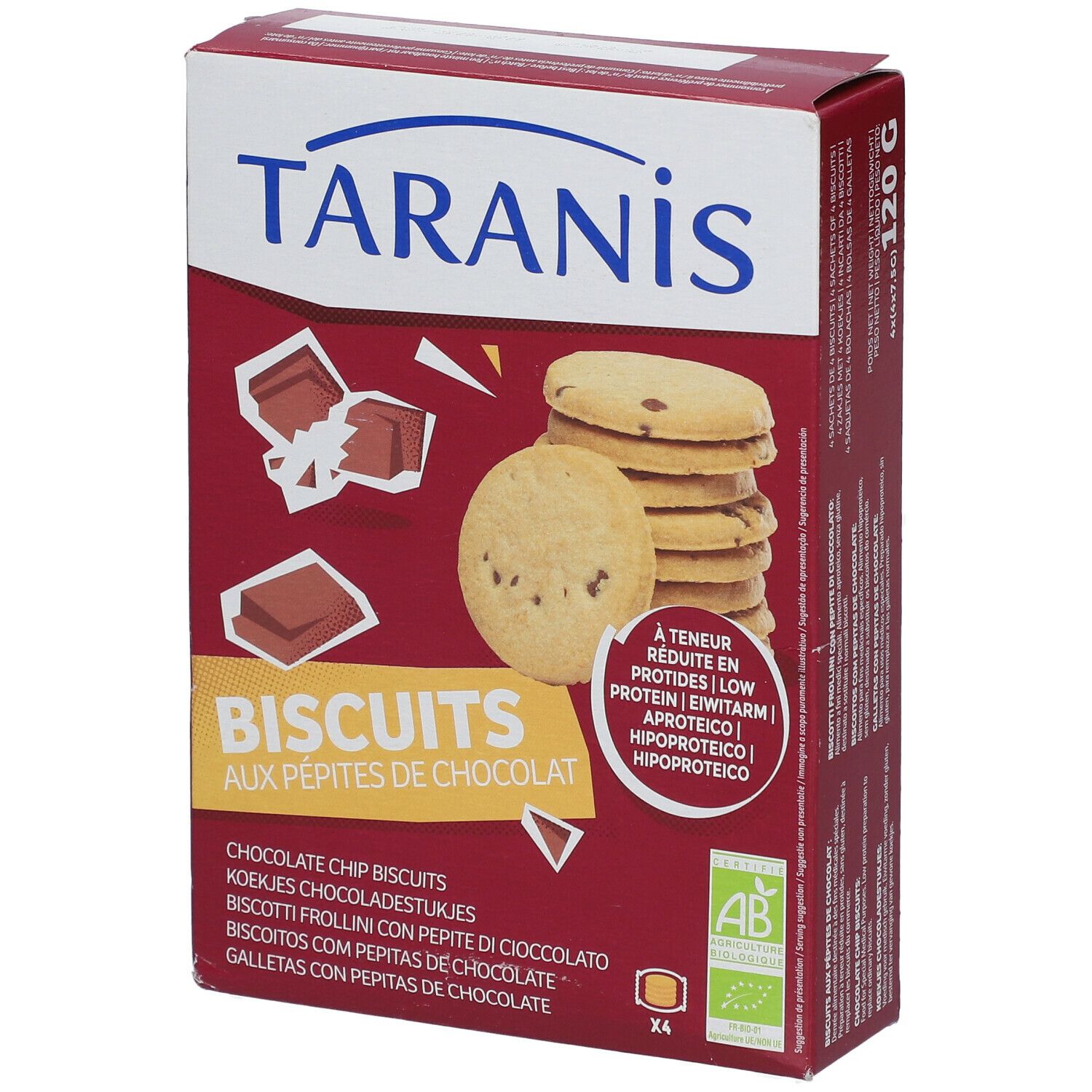 Taranis Biscuits sablés pépites de chocolat