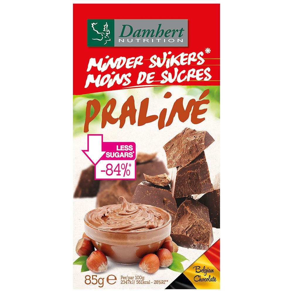 Damhert Praliné Chocolat sans Sucre