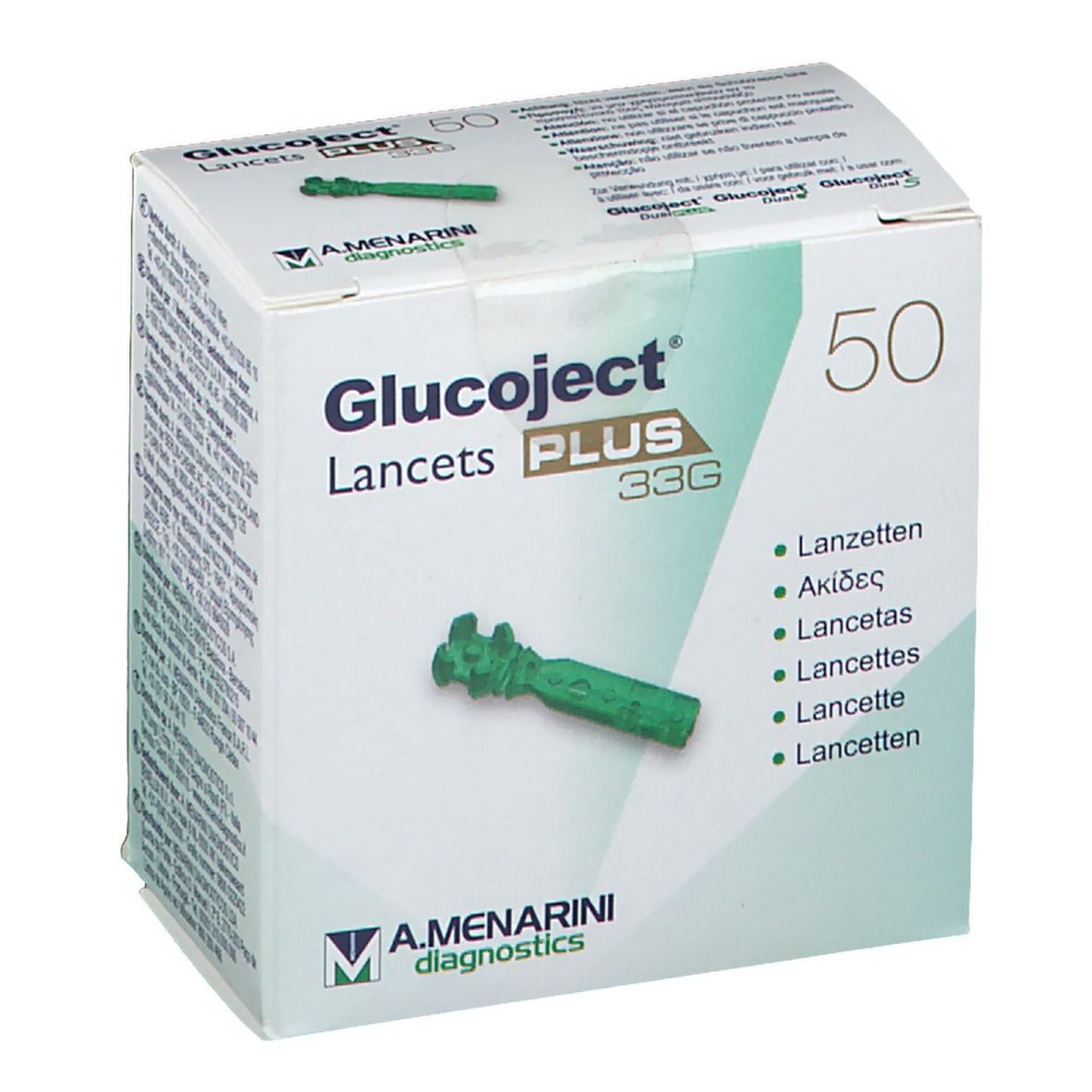 Glucoject Lancets Plus