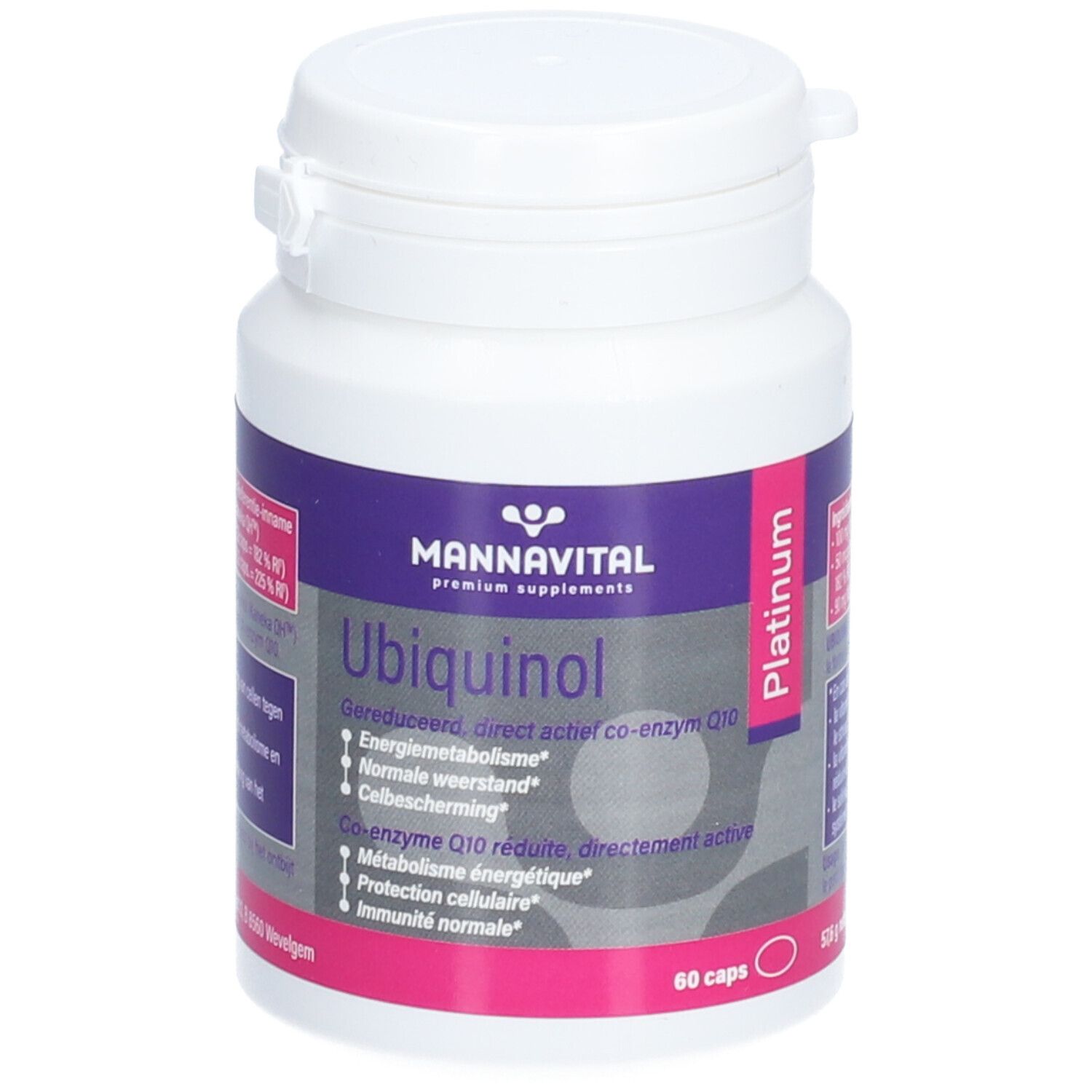 MannaVital Ubiquinol Platinum
