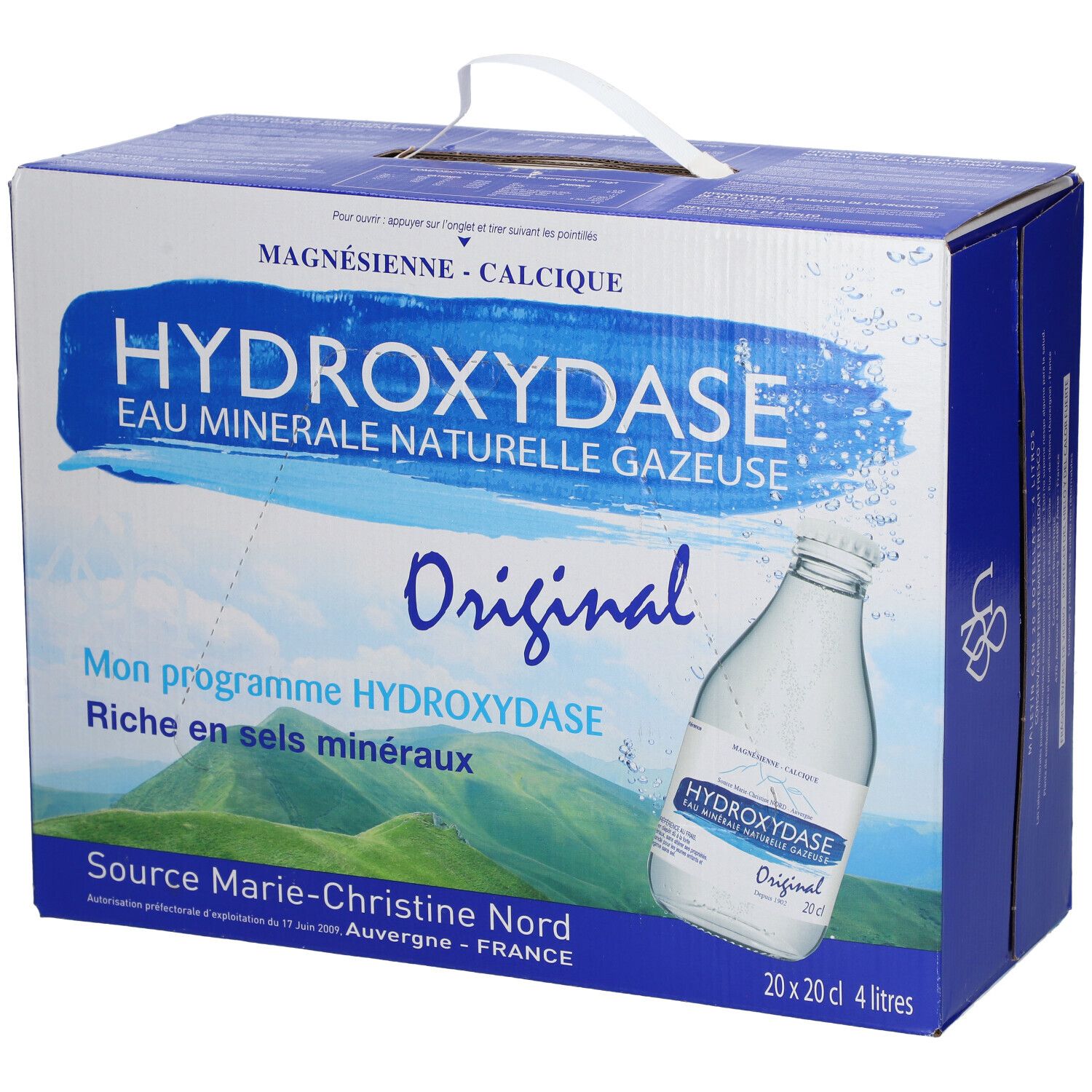 Hydroxydase Eau minérale Naturelle Gazeuse