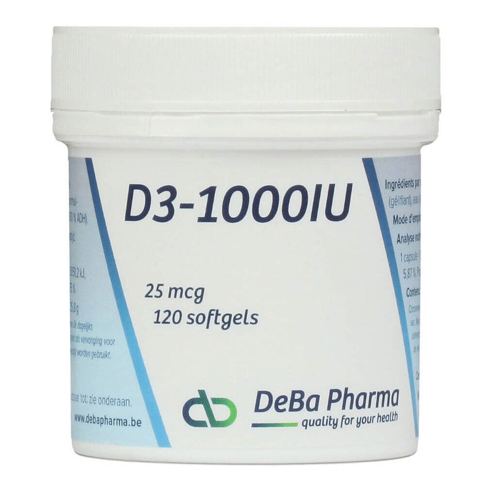 Deba Pharma D3-1000 IU 25 µg