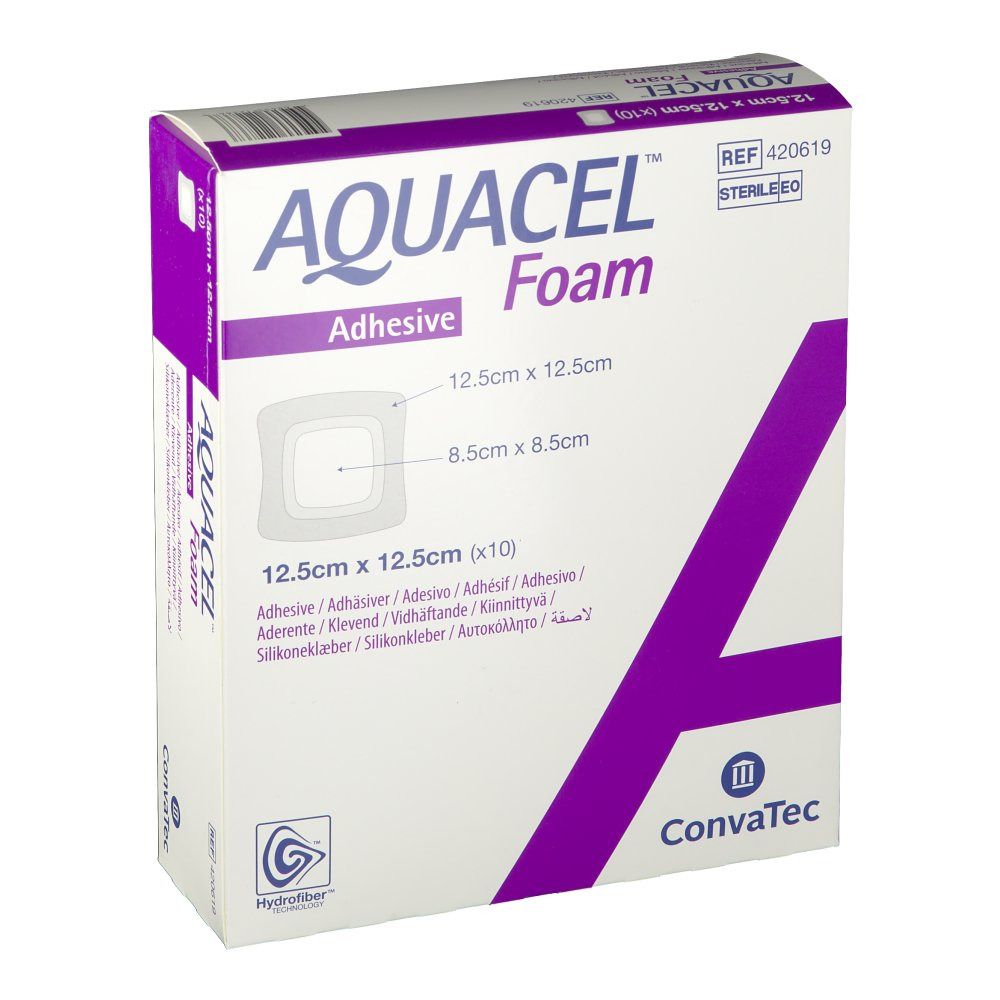Aquacel® Foam 12,5 x 12,5 cm