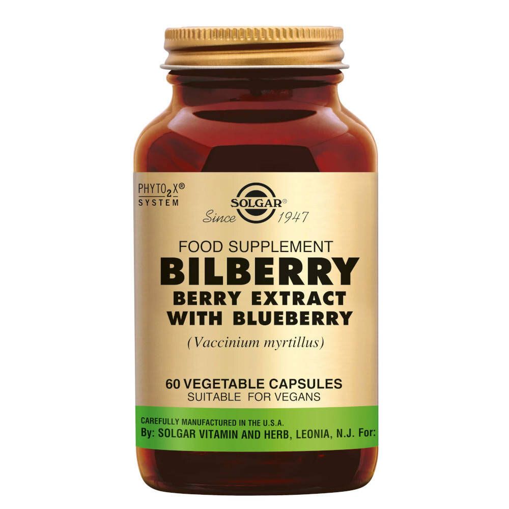 Solgar Bilberry Berry Extract