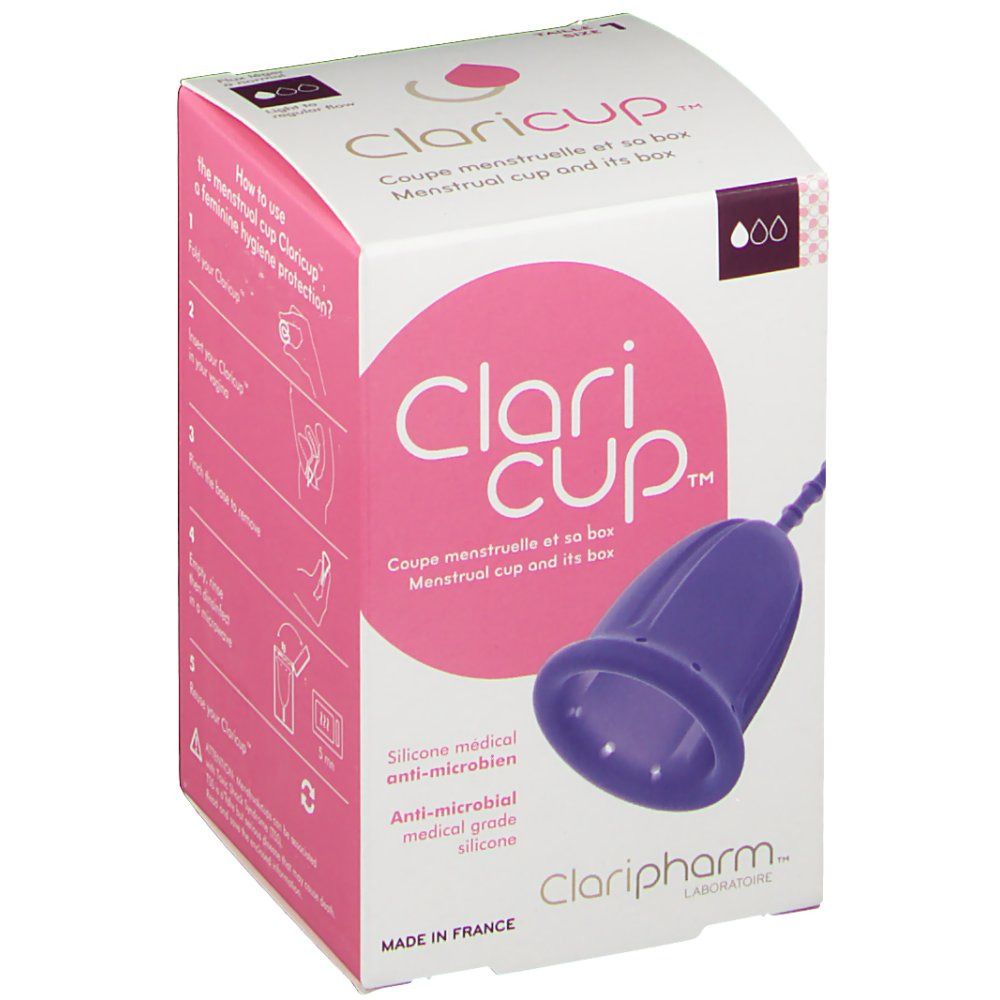 Claripharm Coupe menstruelle Claricup™ S