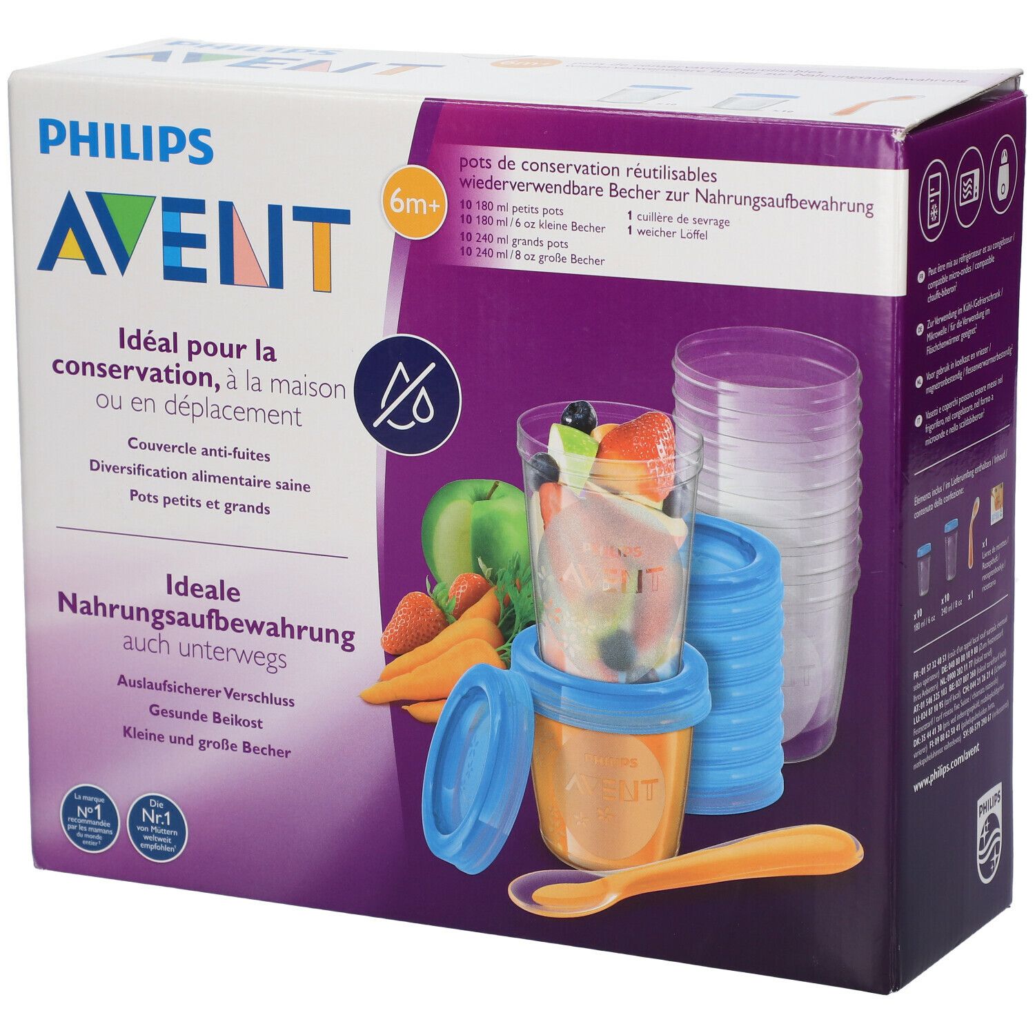Avent Via Natural Snacks Set