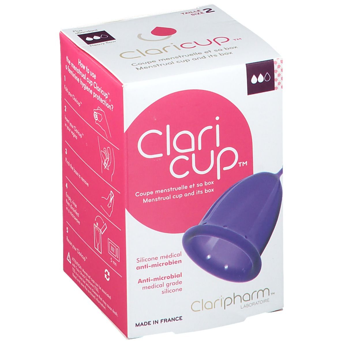 Claripharm Coupe menstruelle Claricup™