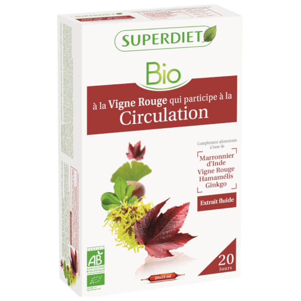 Superdiet Complex Vigne Rouge Bio Circulation 1