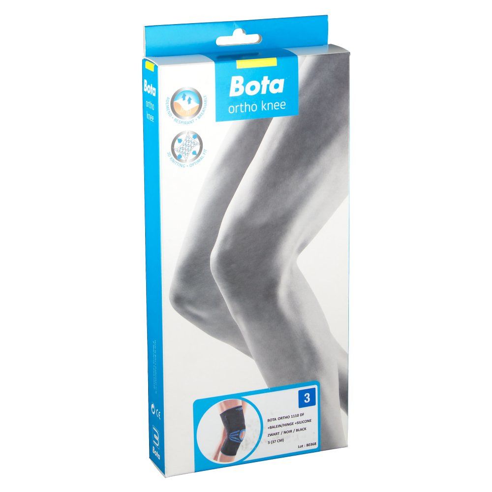 Bota Ortho DF 1110 Bandage pour genou Gr. 3 Noir