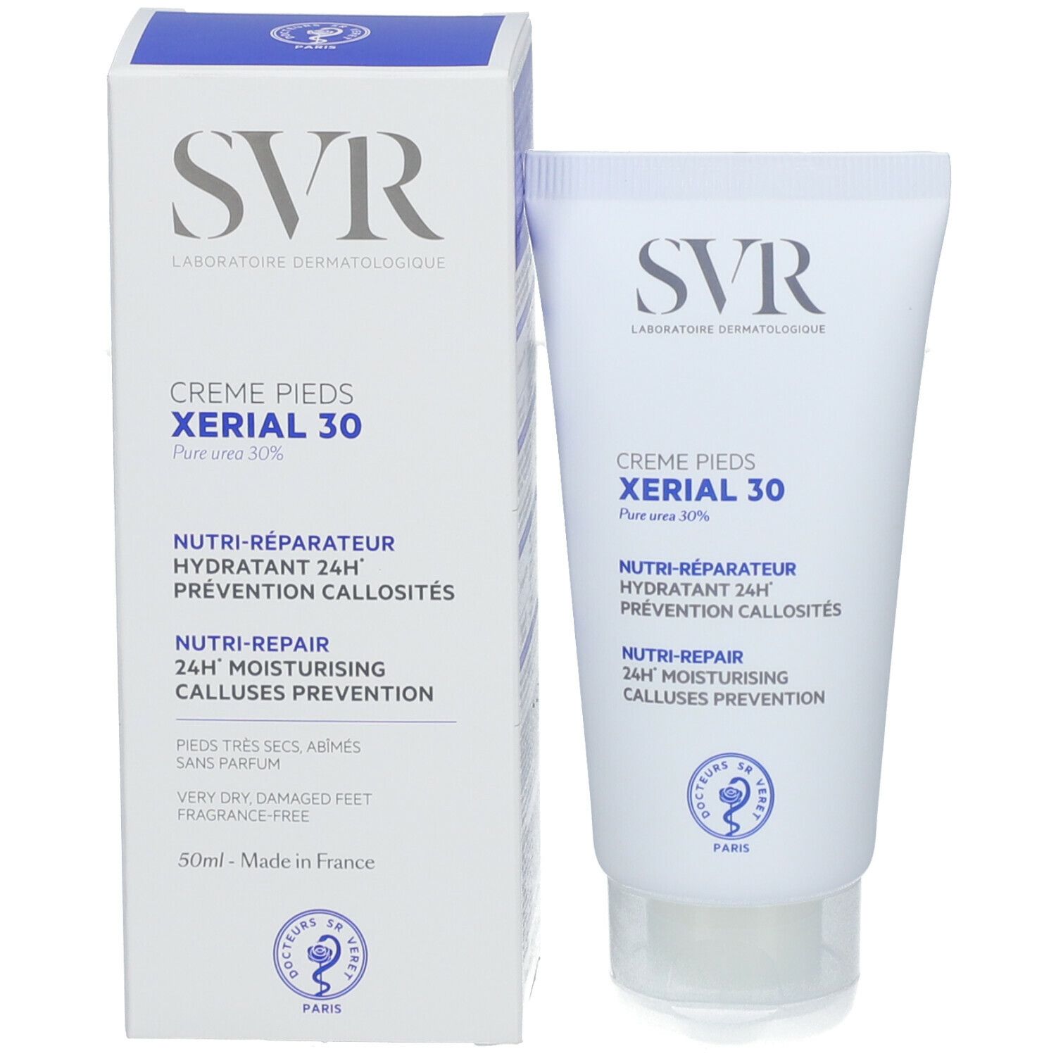 SVR Xérial 30 crème pieds - shop-pharmacie.fr