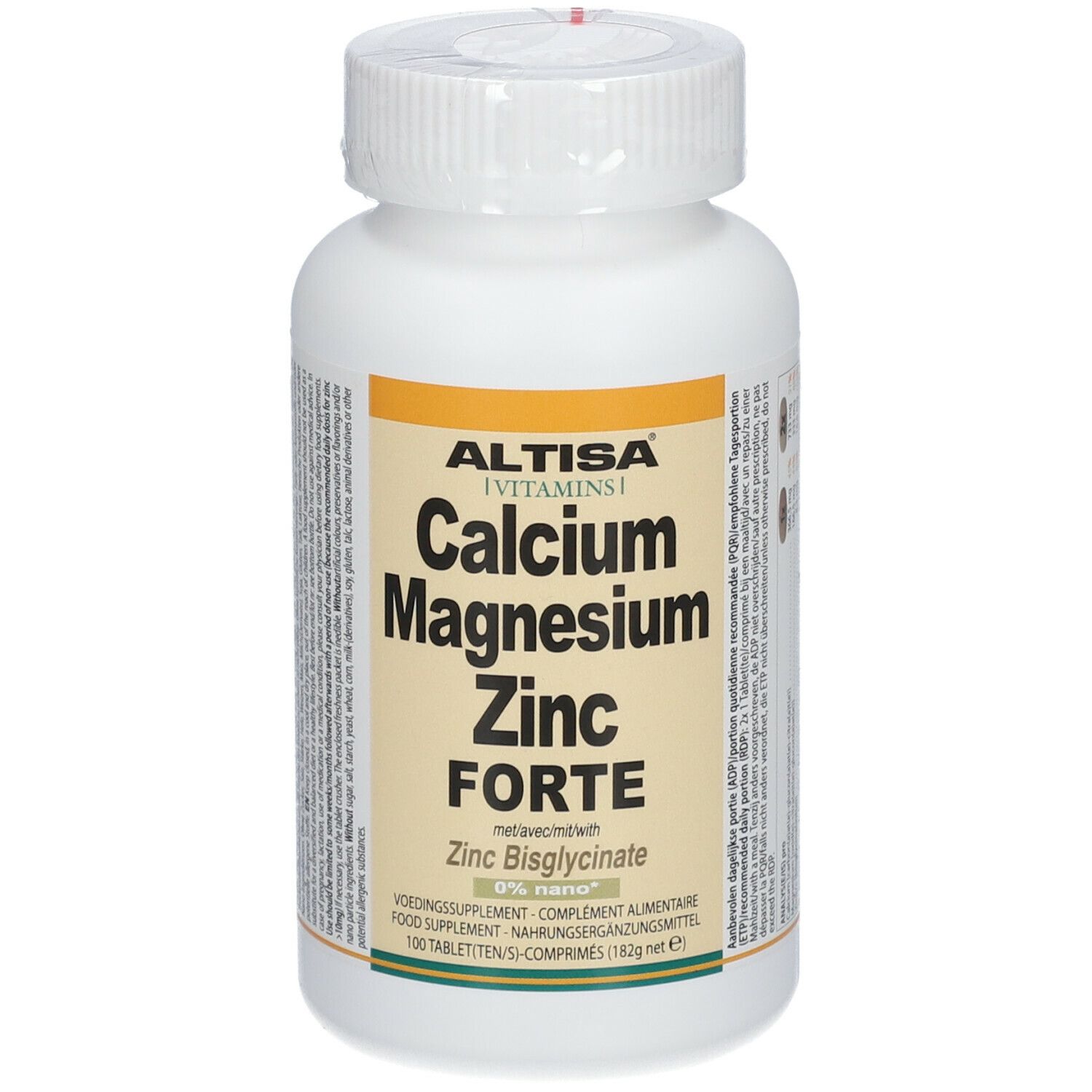 Altisa Calcium Magnésium Zinc forte? Bisglycinate