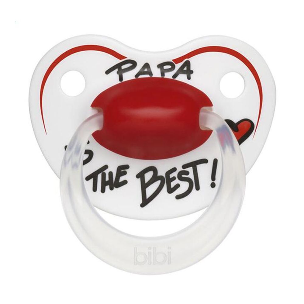 OMEGA WELL-BEING Bibi Sucette dentale Papa Is The Best 16 Mois +
