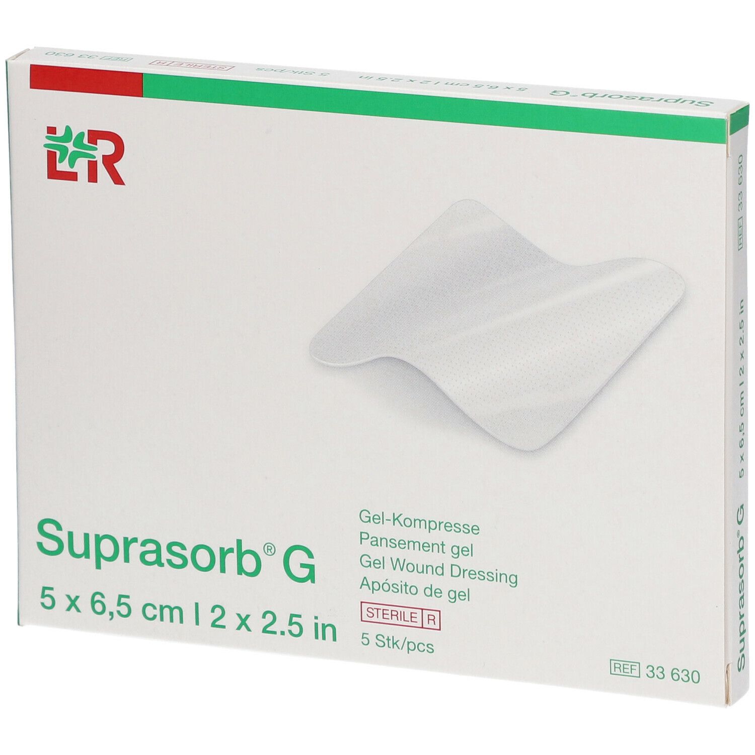 Suprasorb® G Compresse gel 5 x 6.5 cm
