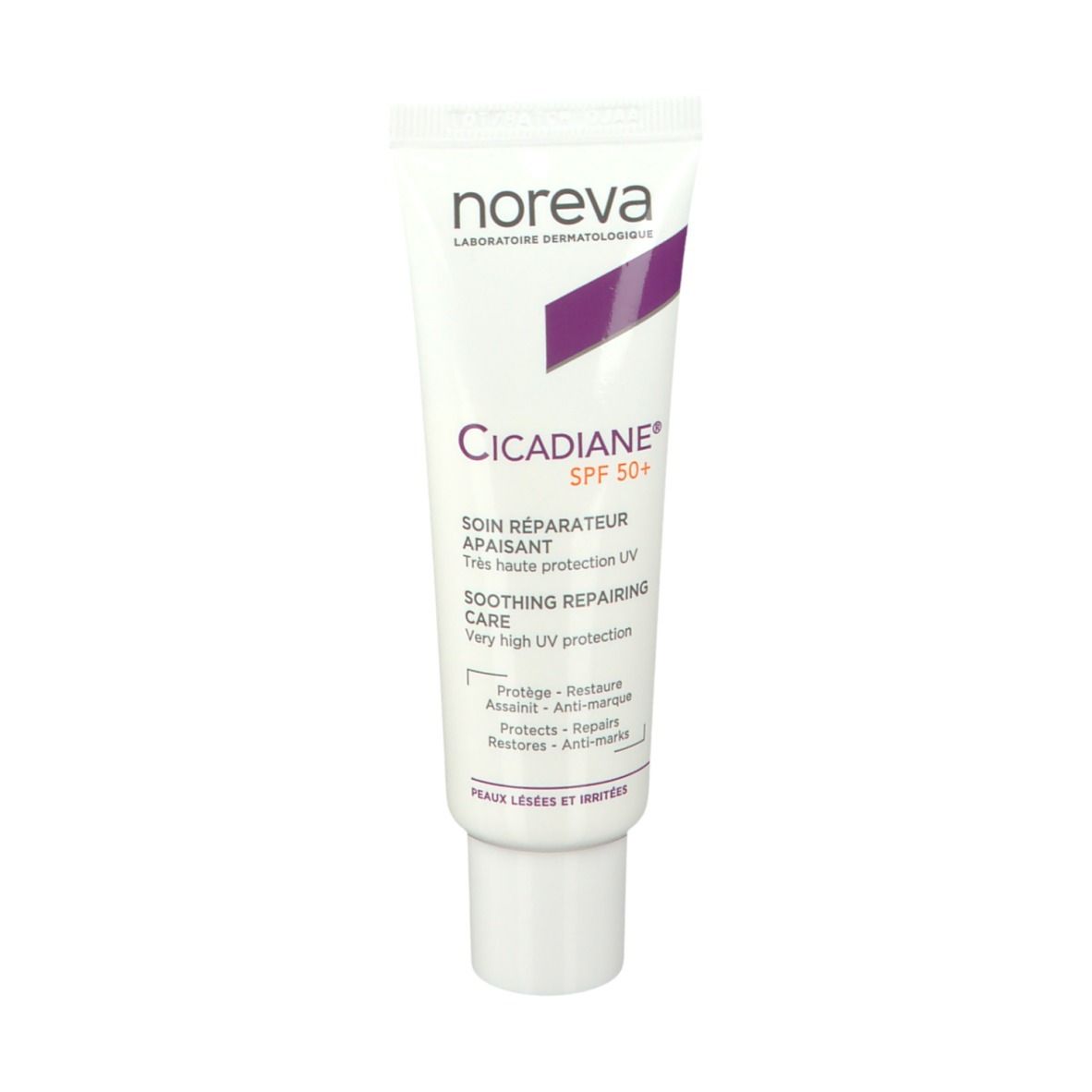Noreva Laboratoires Cicadiane® Crème Réparatrice Apaisante Spf50+