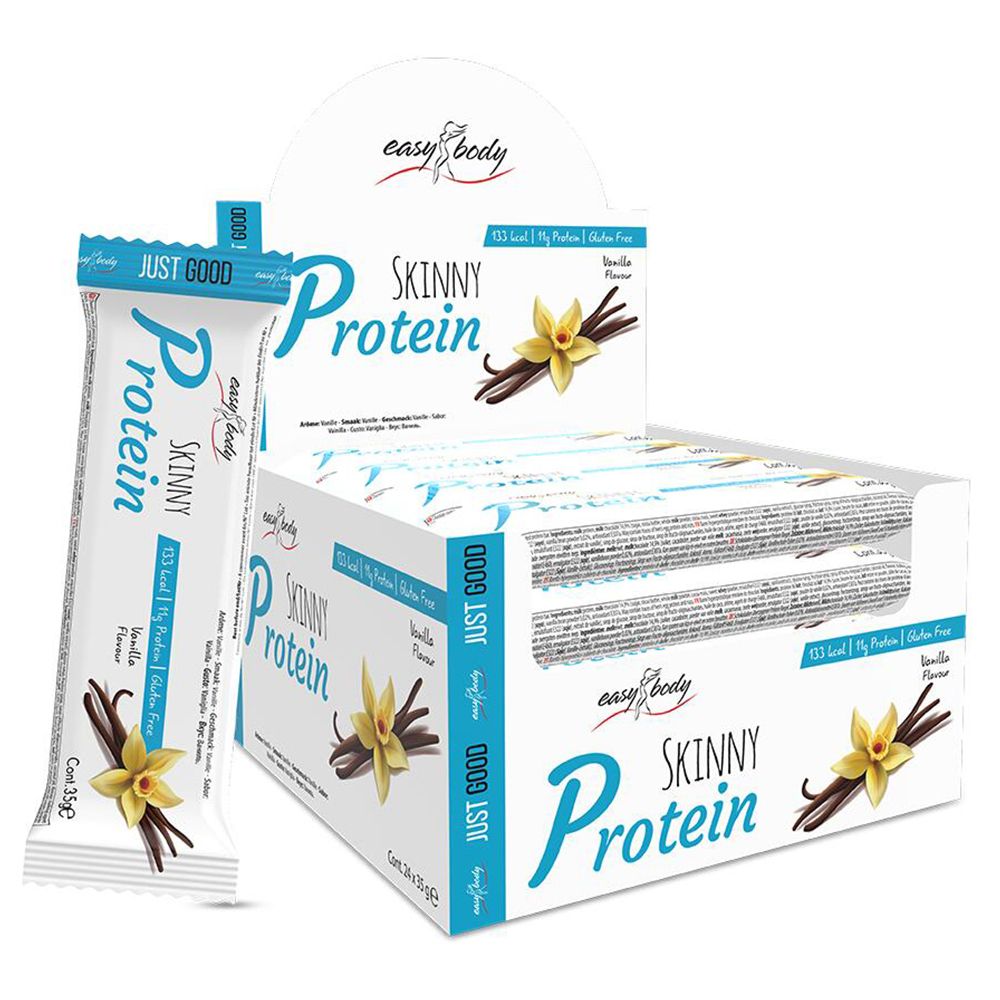 easy body protein snack Barre protéinée Vanille