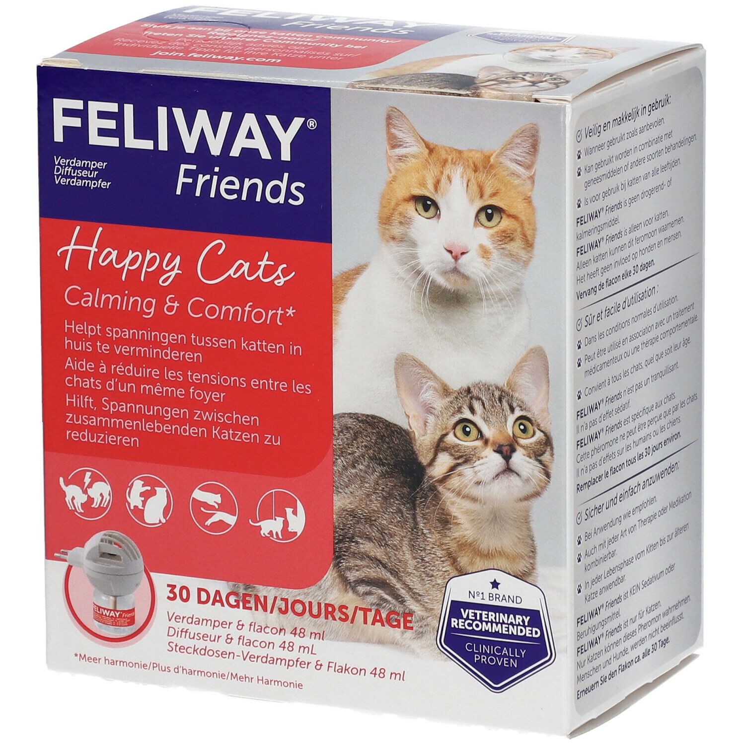 Feliway® Friends Kit de Démarrage Chats Heureux