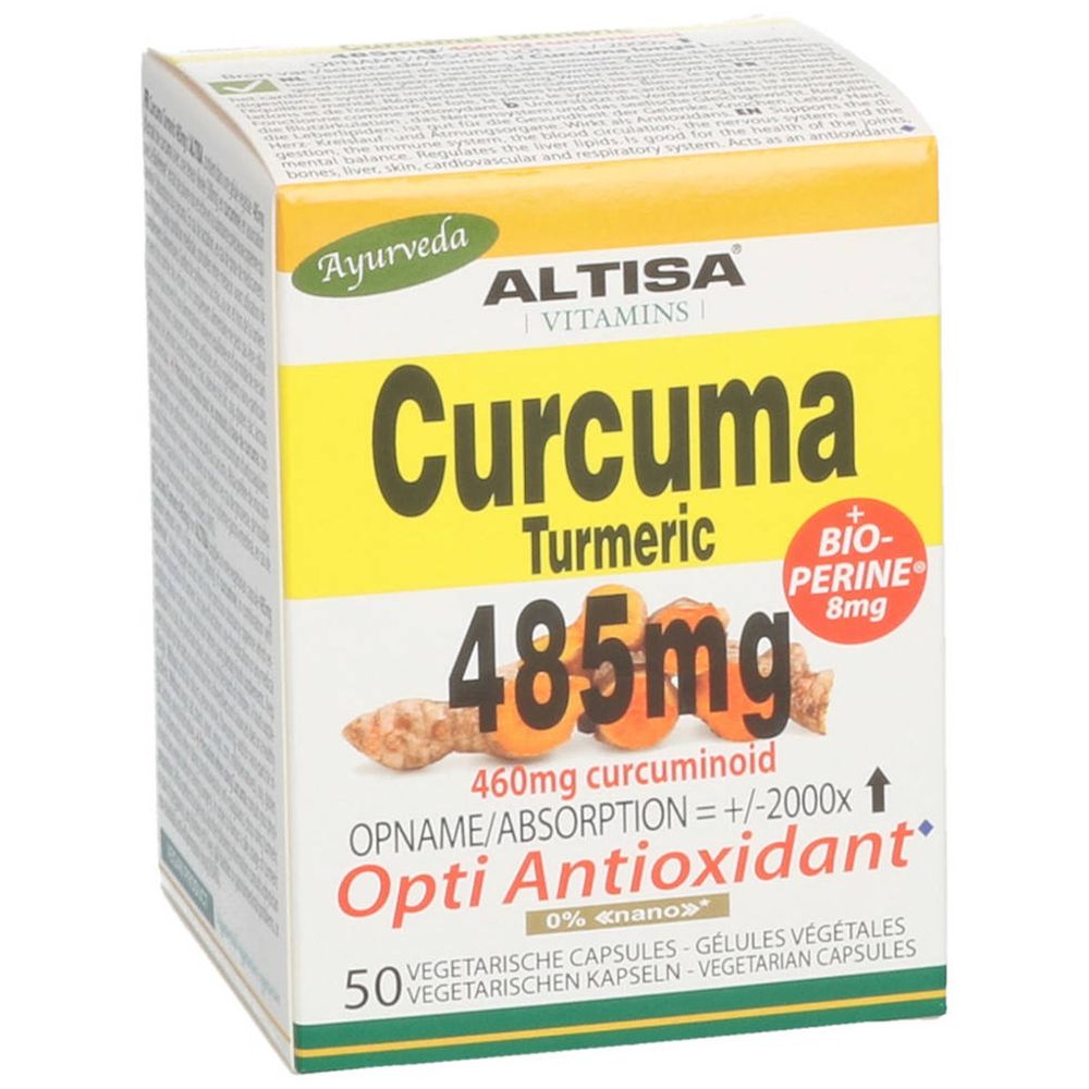 Altisa Curcuma + Piperine 485 mg