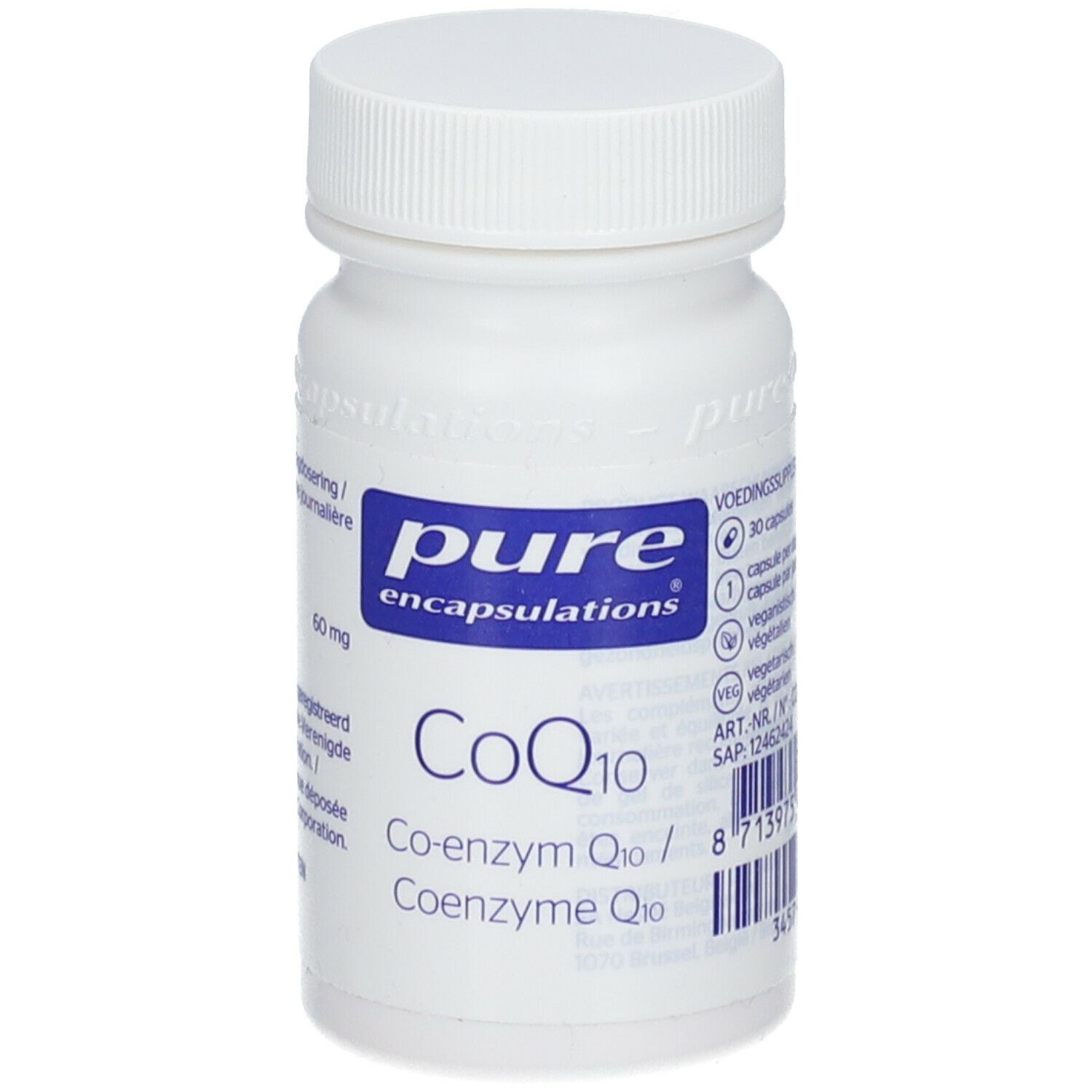 pure Encapsulations® Coenzyme Q10 60 mg
